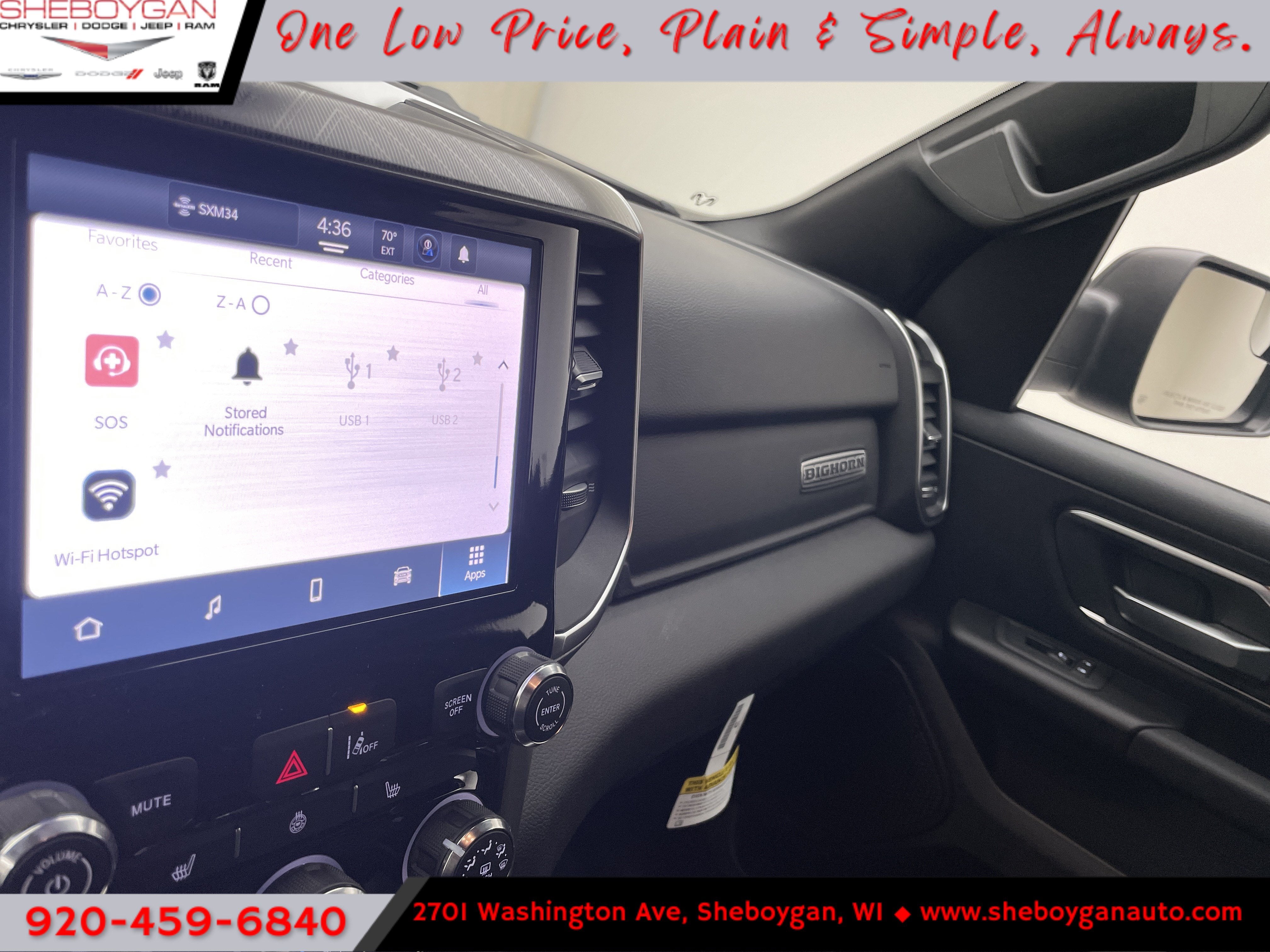 2027 RAM 1500 RAM 1500 BIG HORN CREW CAB 4X4 5'7' BOX