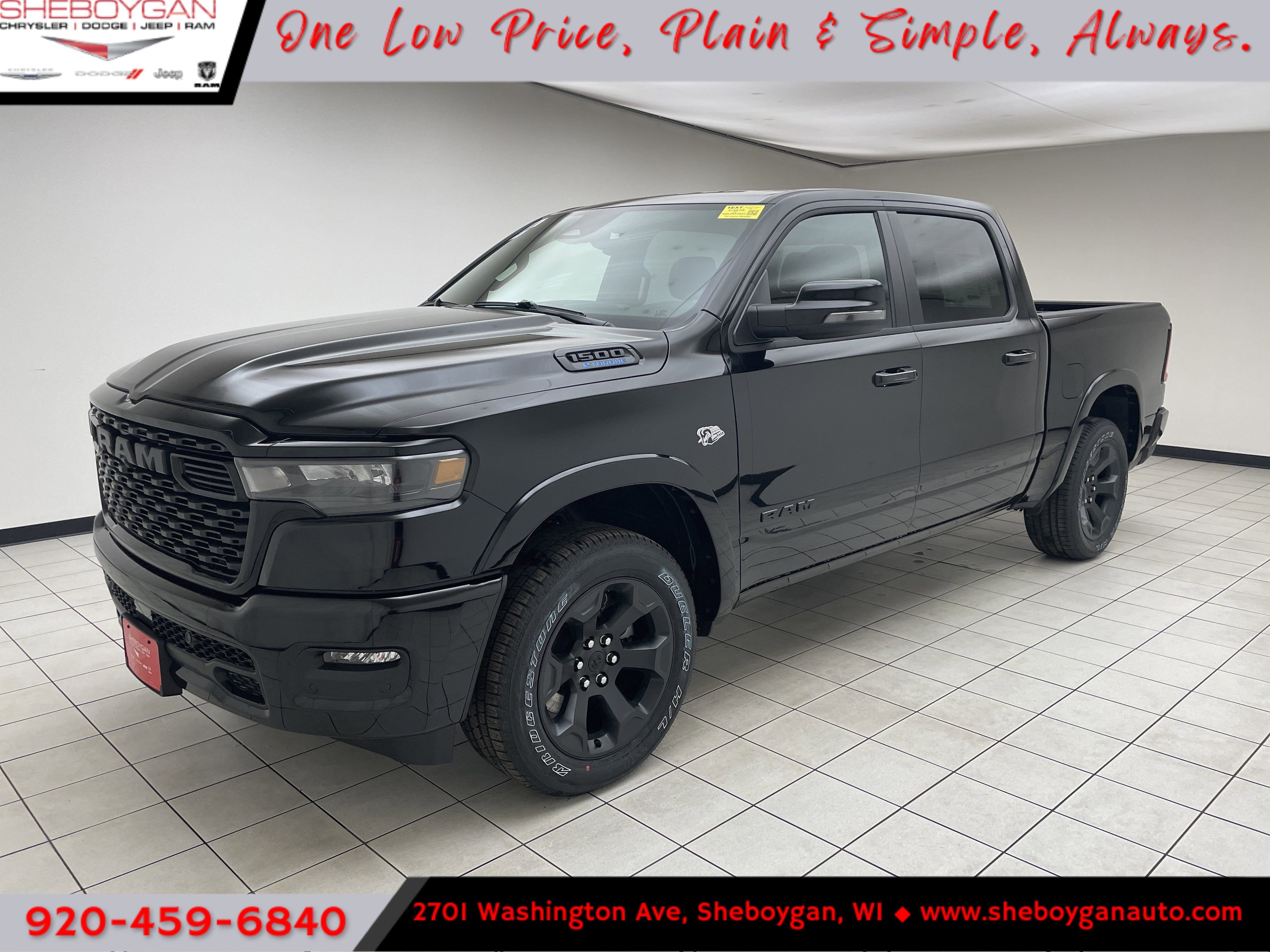 2026 RAM Ram 1500 RAM 1500 BIG HORN CREW CAB 4X4 5'7' BOX