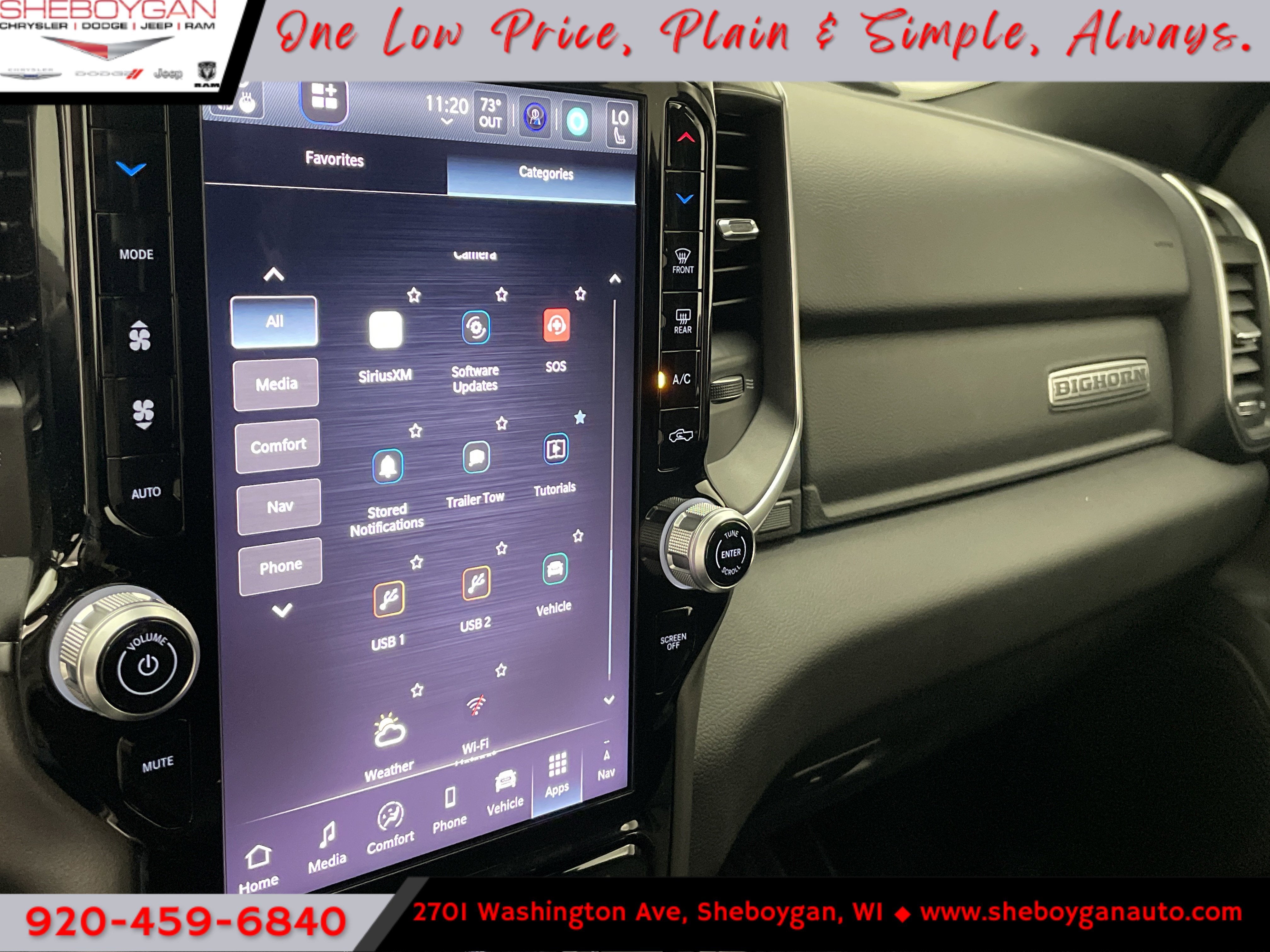 2026 RAM Ram 1500 RAM 1500 BIG HORN CREW CAB 4X4 5'7' BOX
