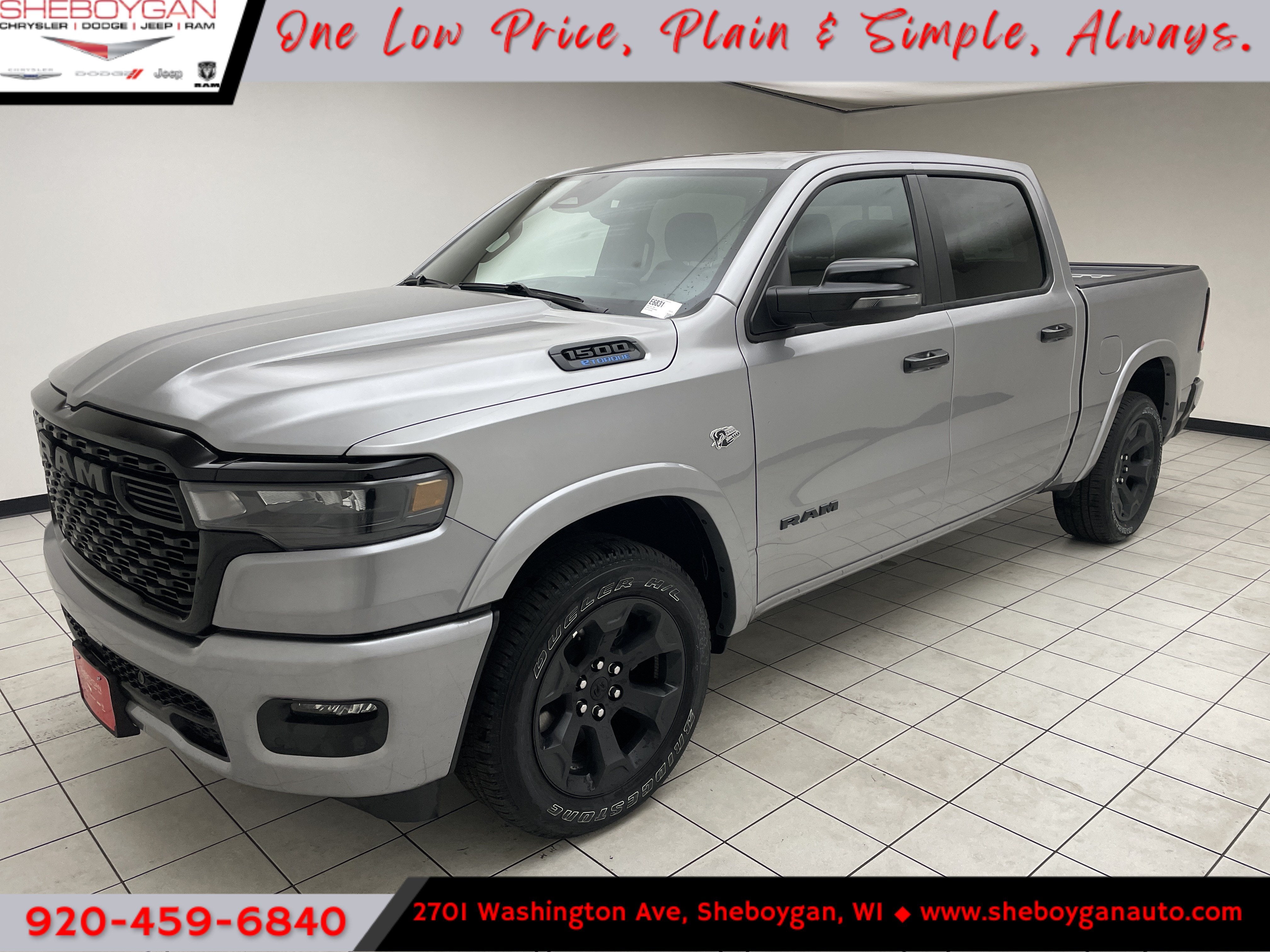 2026 RAM 1500 RAM 1500 BIG HORN CREW CAB 4X4 5'7' BOX