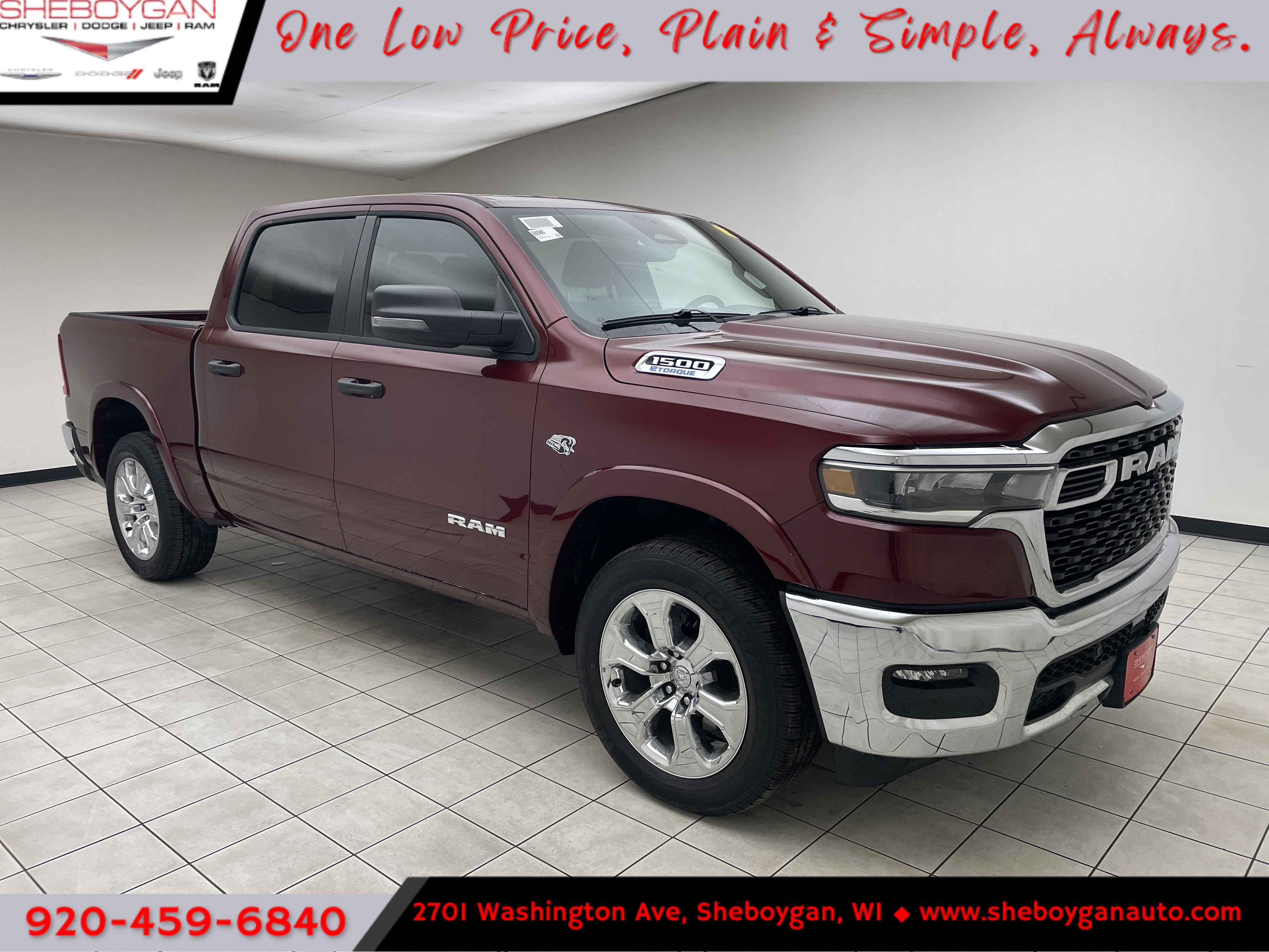 2026 RAM Ram 1500 RAM 1500 BIG HORN CREW CAB 4X4 5'7' BOX