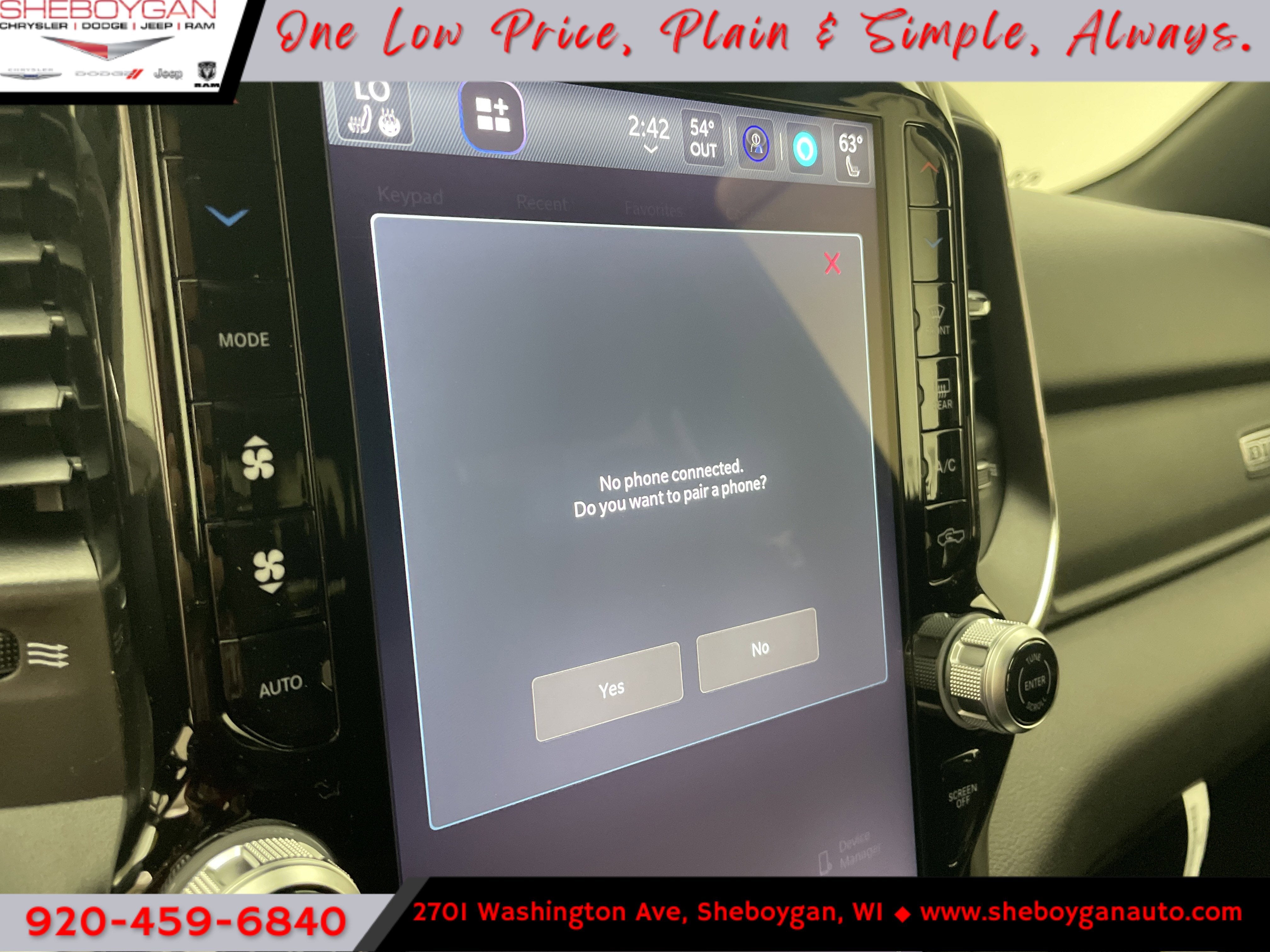 2026 RAM Ram 1500 RAM 1500 BIG HORN CREW CAB 4X4 5'7' BOX