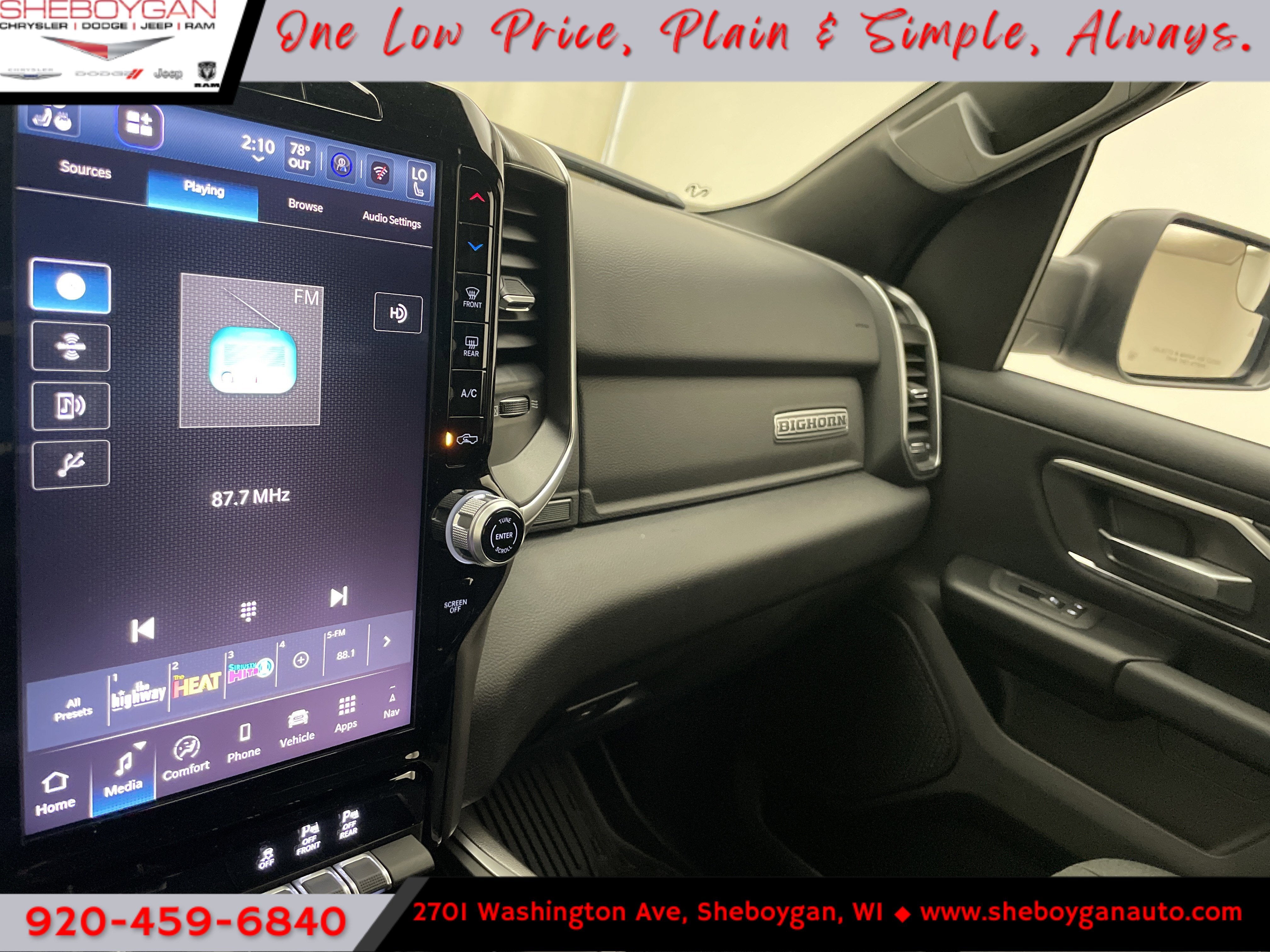 2026 RAM Ram 1500 RAM 1500 BIG HORN CREW CAB 4X4 5'7' BOX