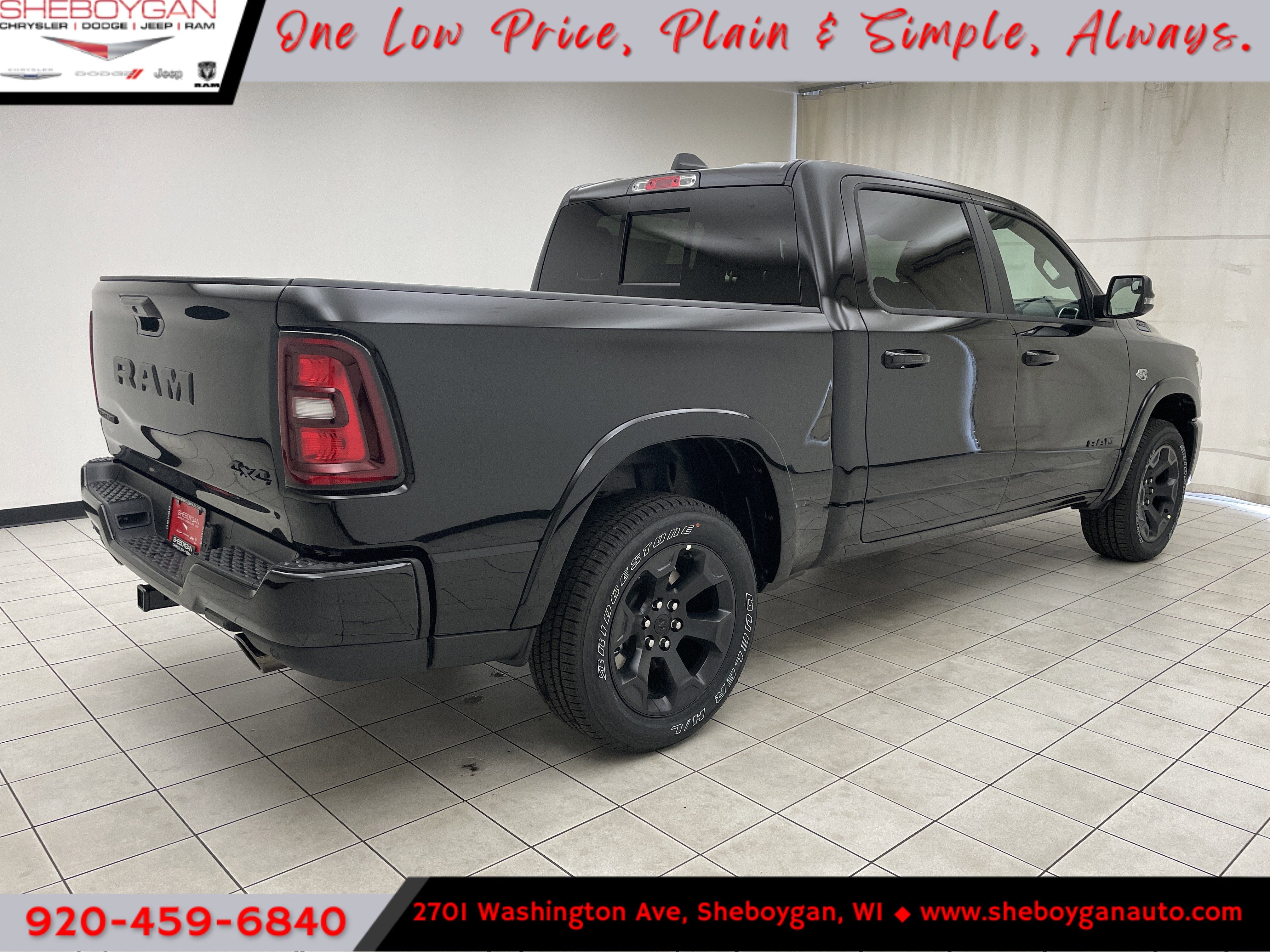 2026 RAM Ram 1500 RAM 1500 BIG HORN CREW CAB 4X4 5'7' BOX