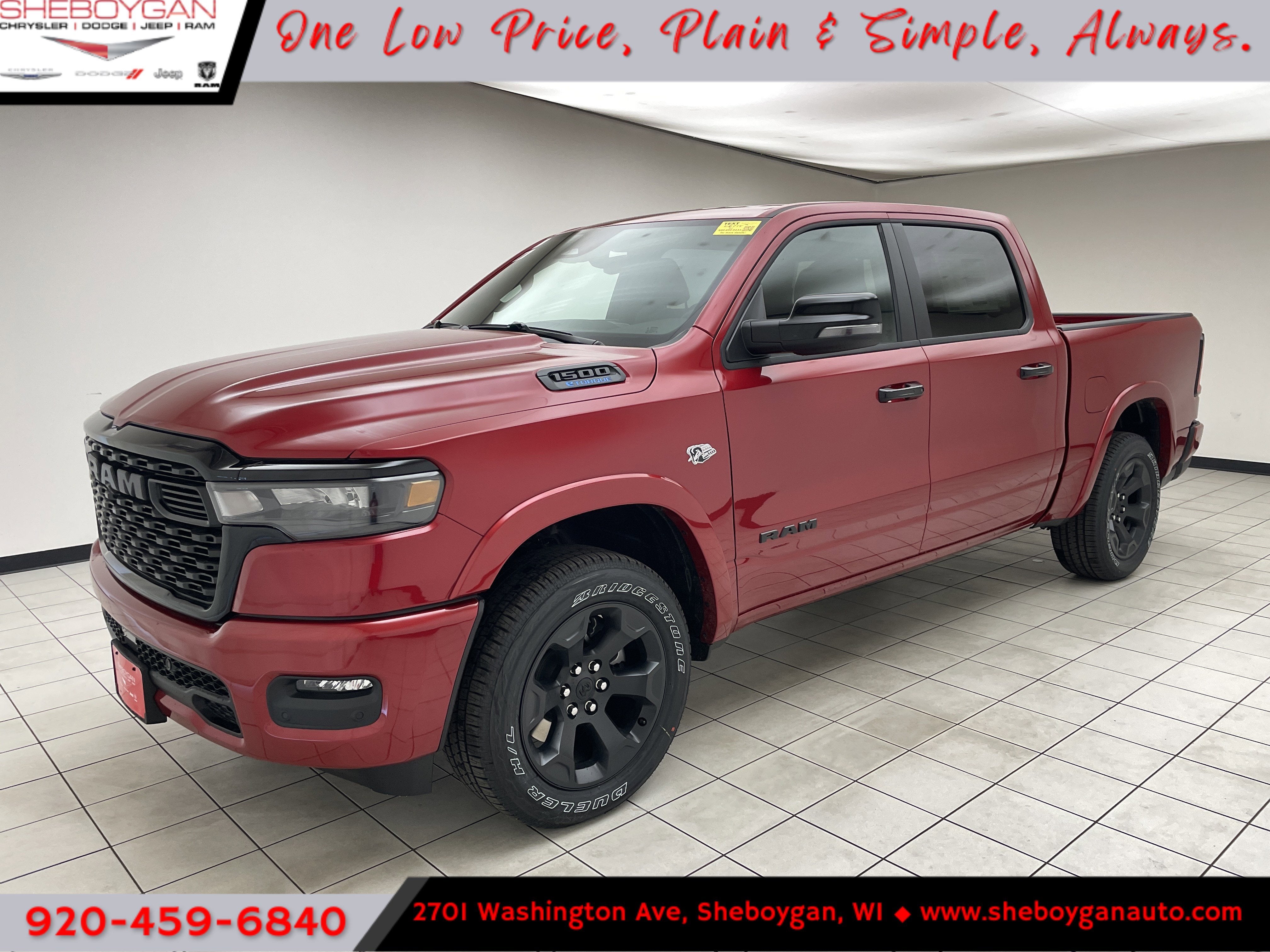 2026 RAM Ram 1500 RAM 1500 BIG HORN CREW CAB 4X4 5'7' BOX