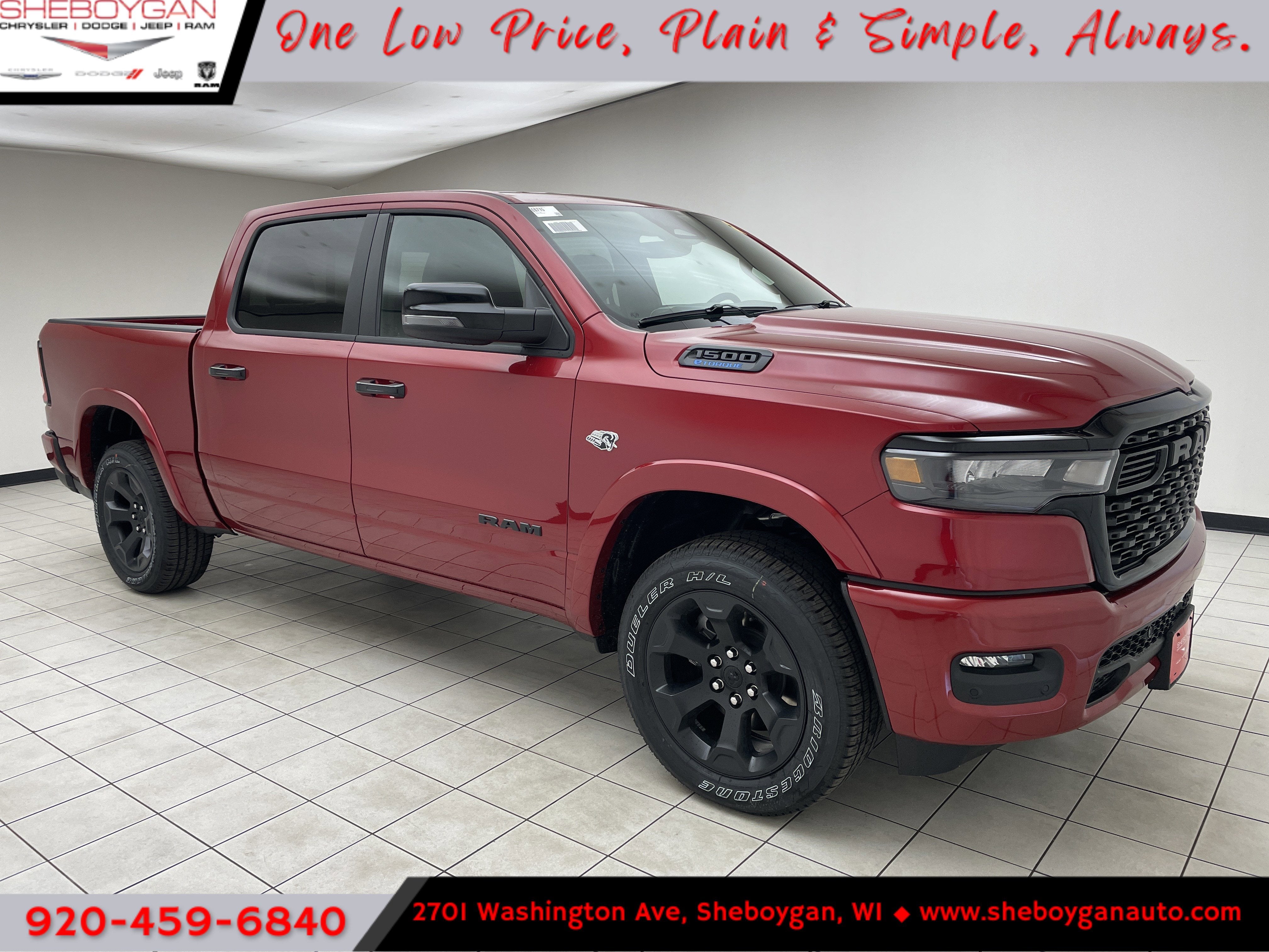 2026 RAM Ram 1500 RAM 1500 BIG HORN CREW CAB 4X4 5'7' BOX