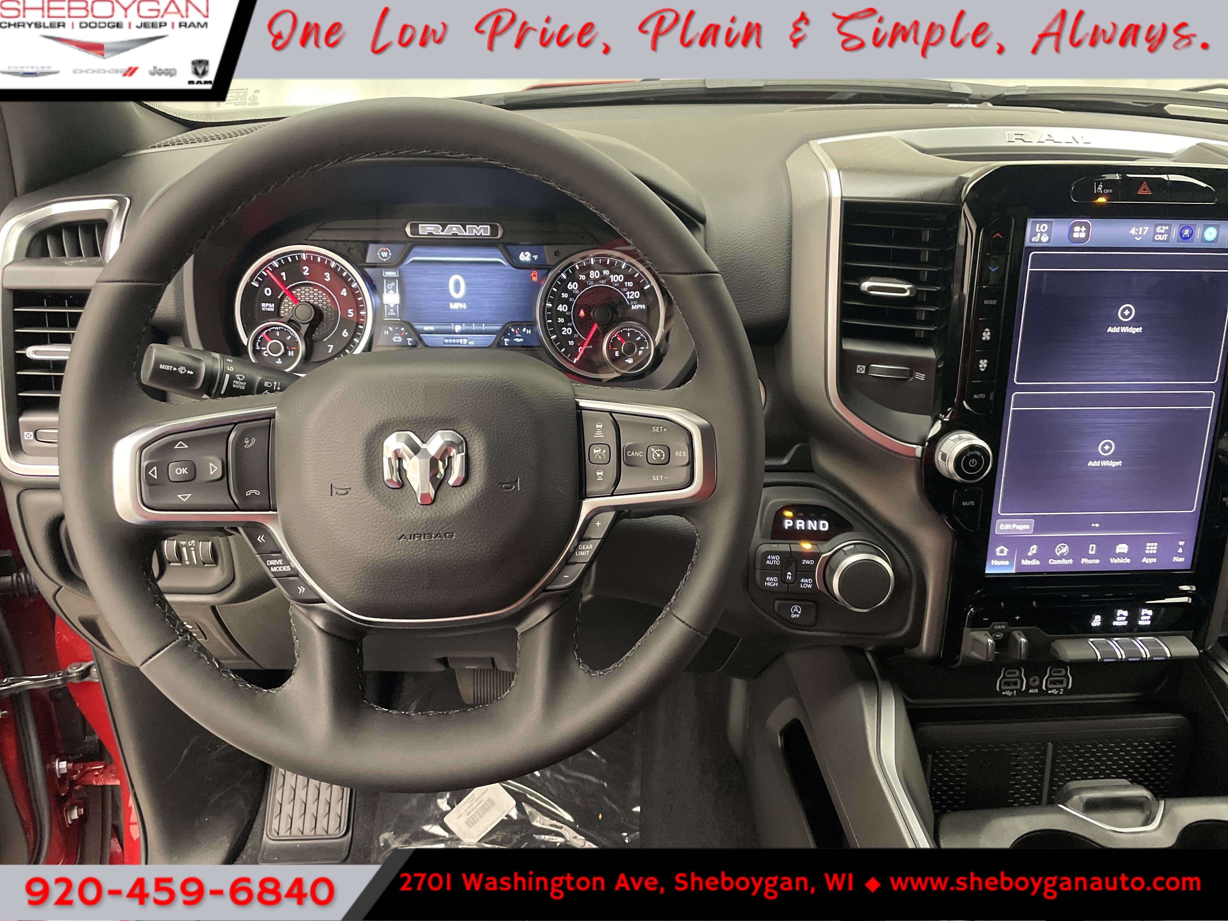 2026 RAM Ram 1500 RAM 1500 BIG HORN CREW CAB 4X4 5'7' BOX