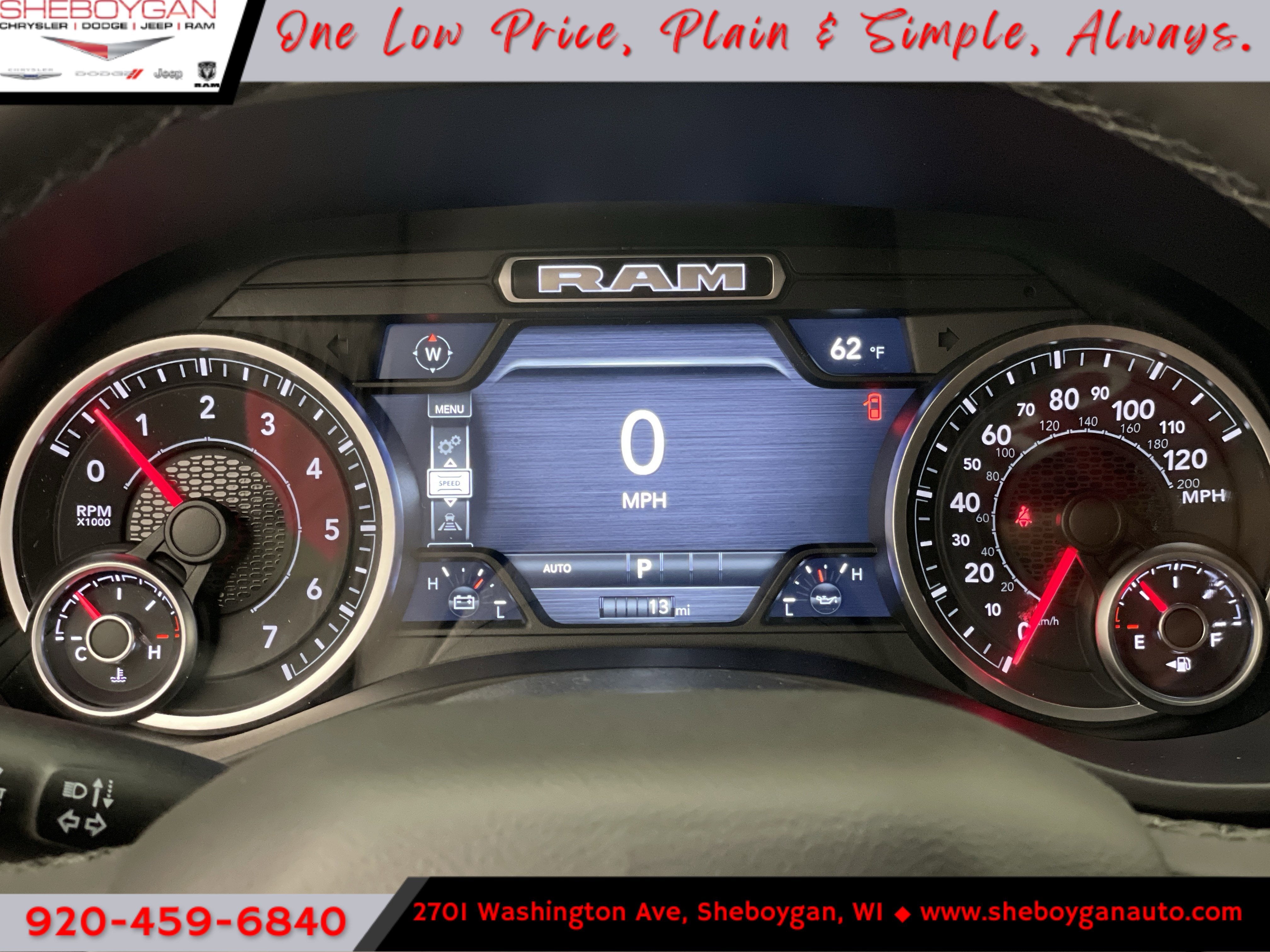 2026 RAM Ram 1500 RAM 1500 BIG HORN CREW CAB 4X4 5'7' BOX