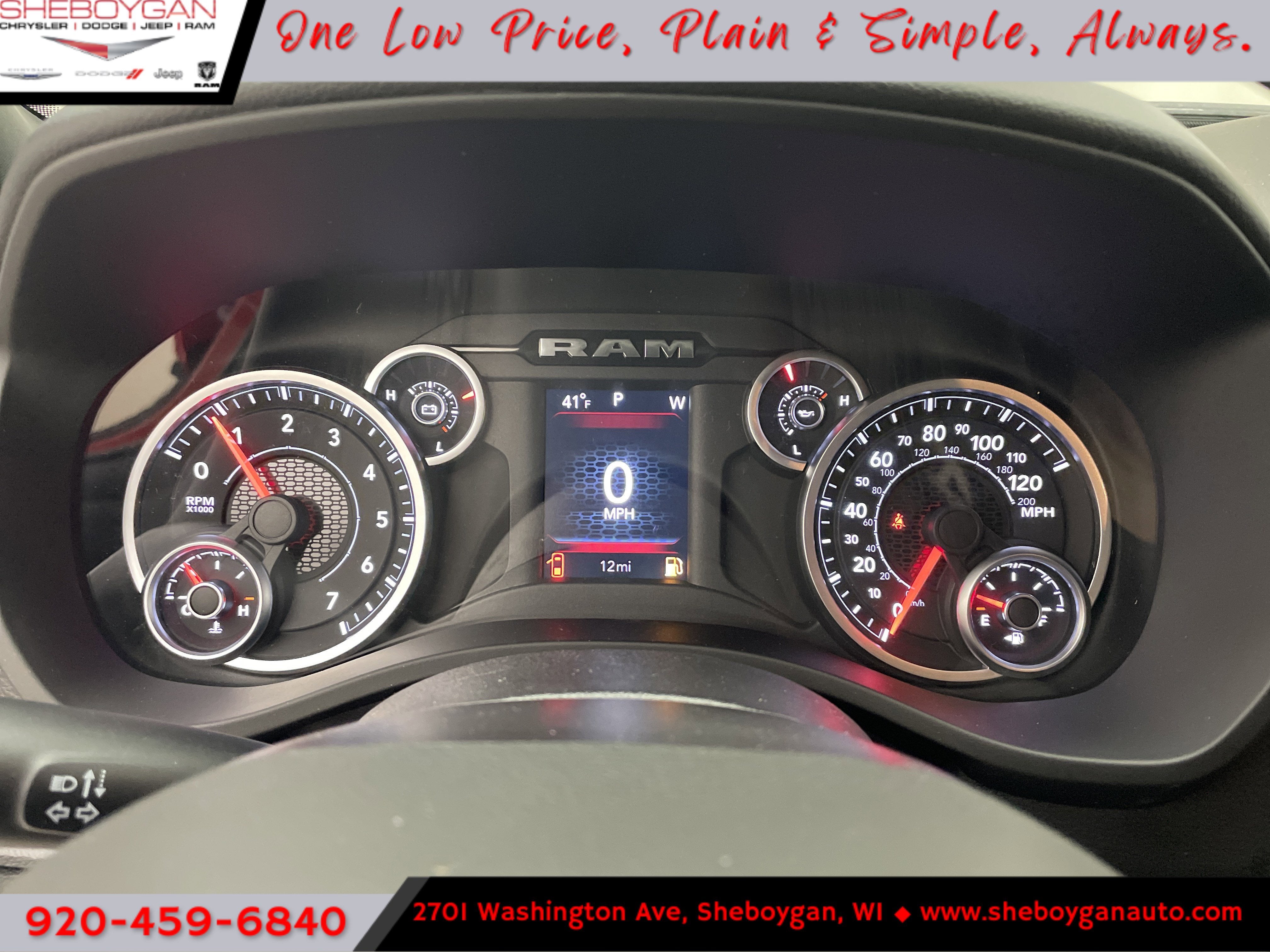 2026 RAM Ram 1500 RAM 1500 BIG HORN CREW CAB 4X4 5'7' BOX