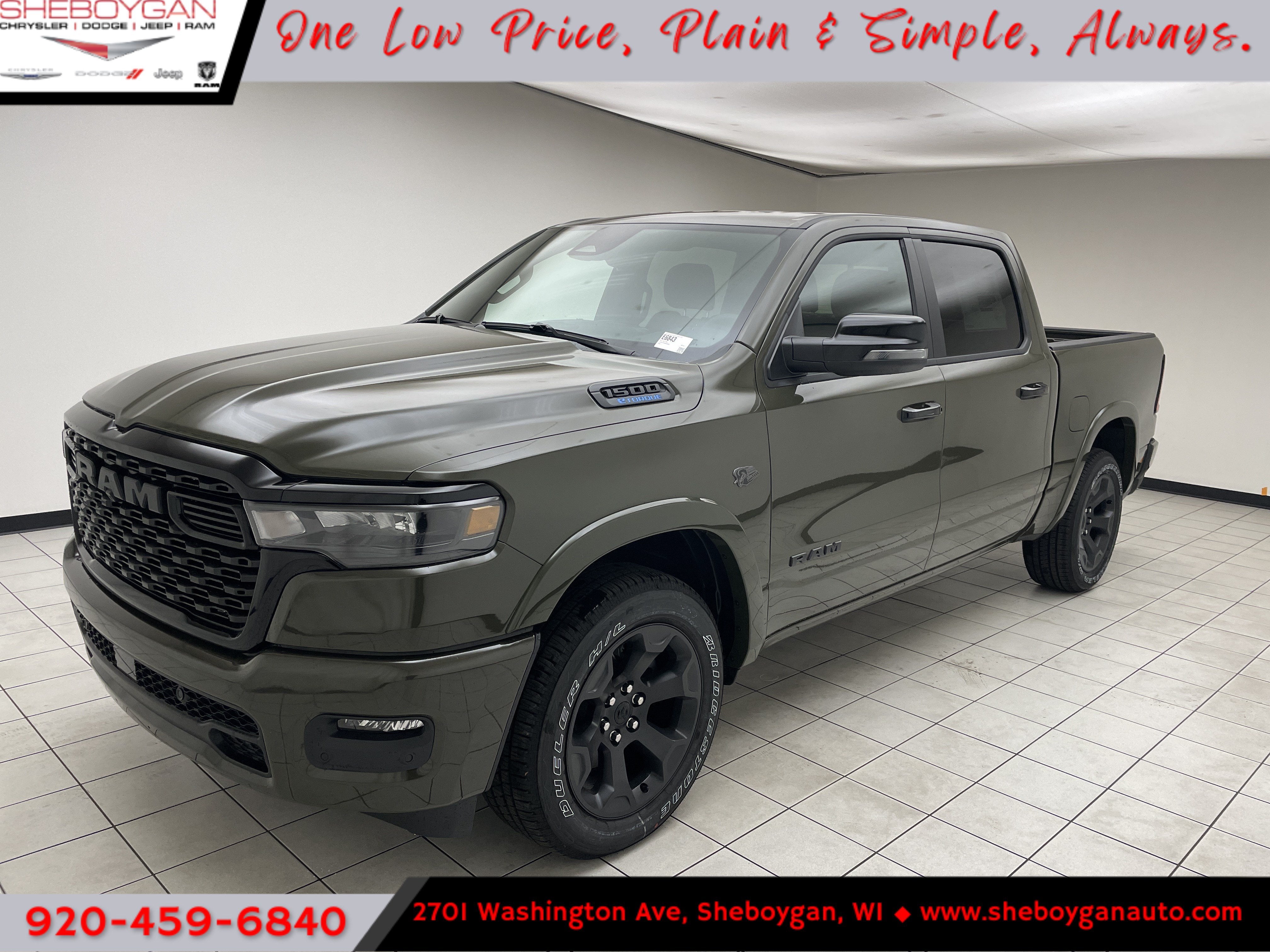 2027 RAM 1500 RAM 1500 BIG HORN CREW CAB 4X4 5'7' BOX