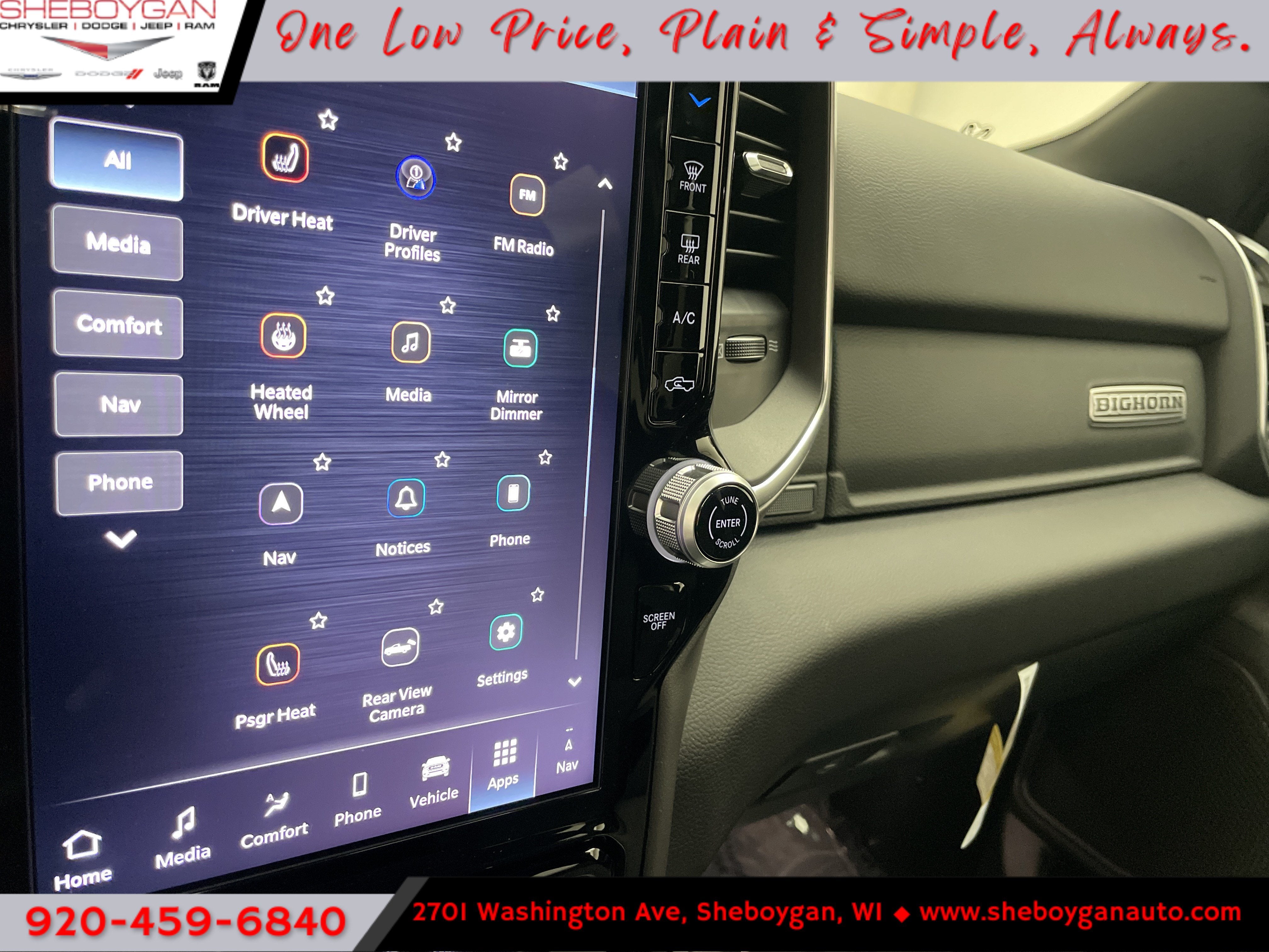 2027 RAM 1500 RAM 1500 BIG HORN CREW CAB 4X4 5'7' BOX