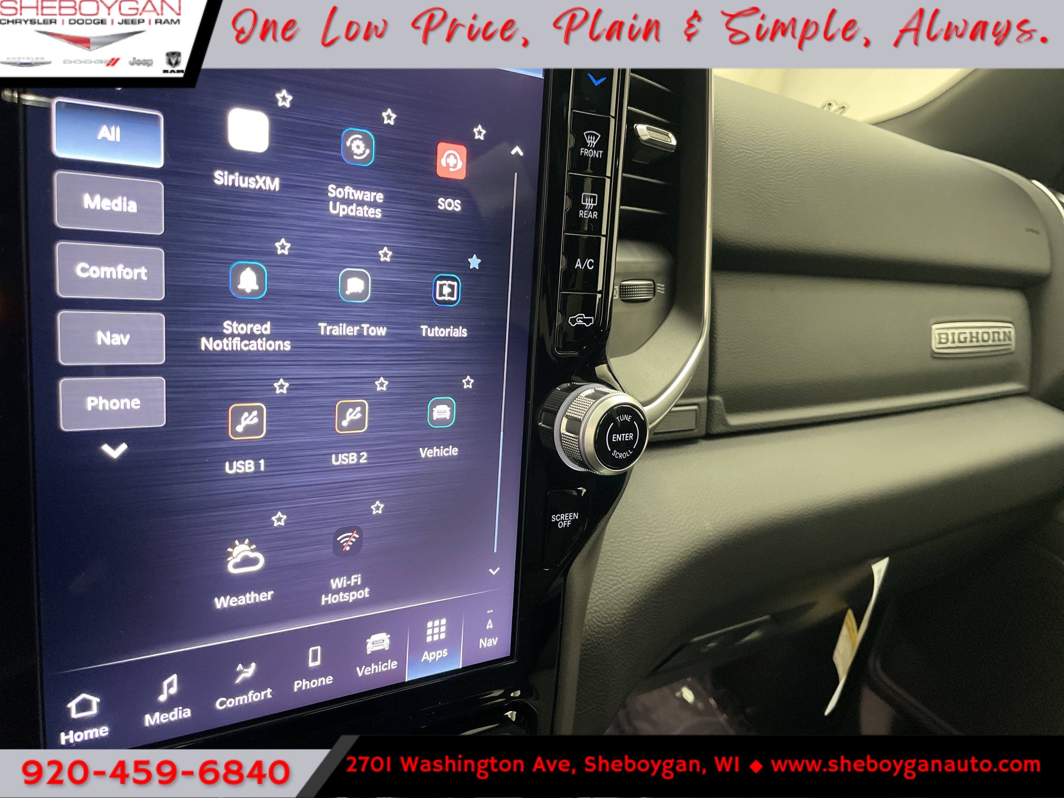 2027 RAM 1500 RAM 1500 BIG HORN CREW CAB 4X4 5'7' BOX