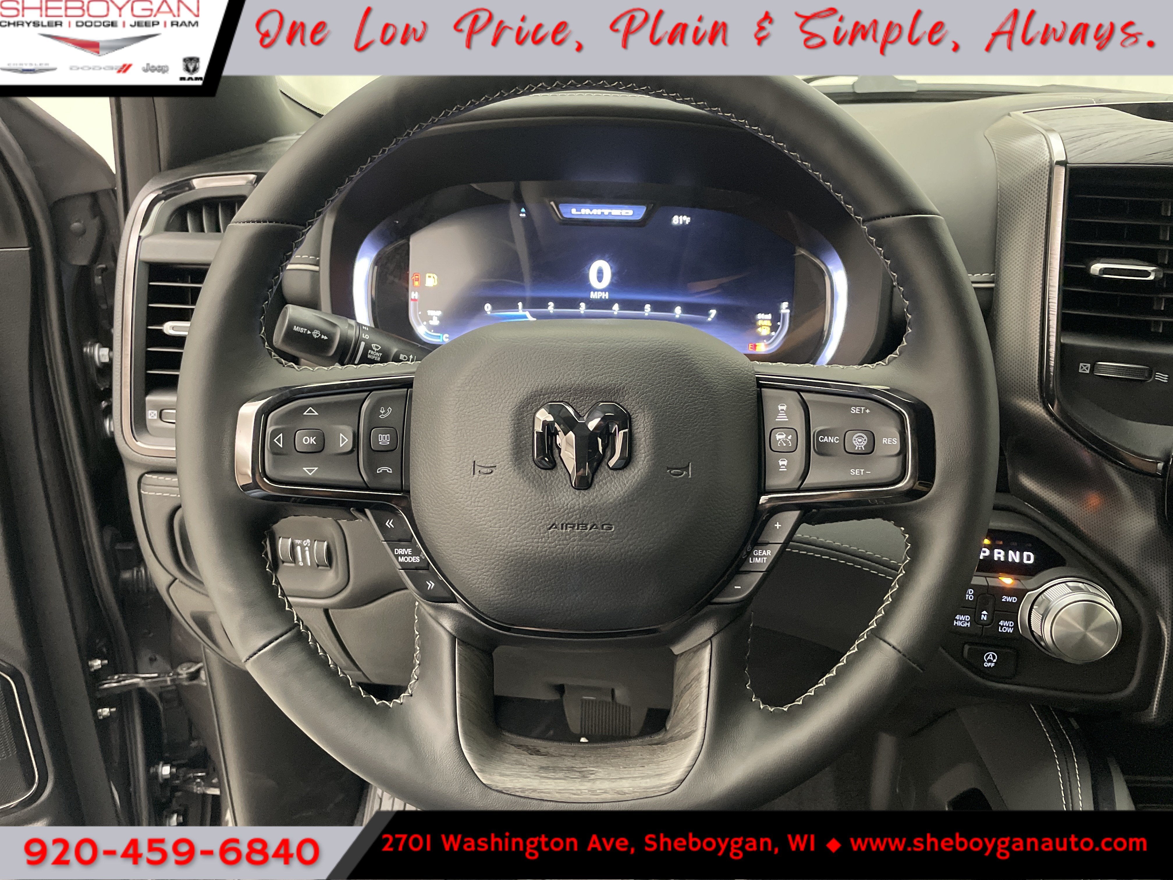 2026 RAM 1500 RAM 1500 LIMITED CREW CAB 4X4 5'7' BOX