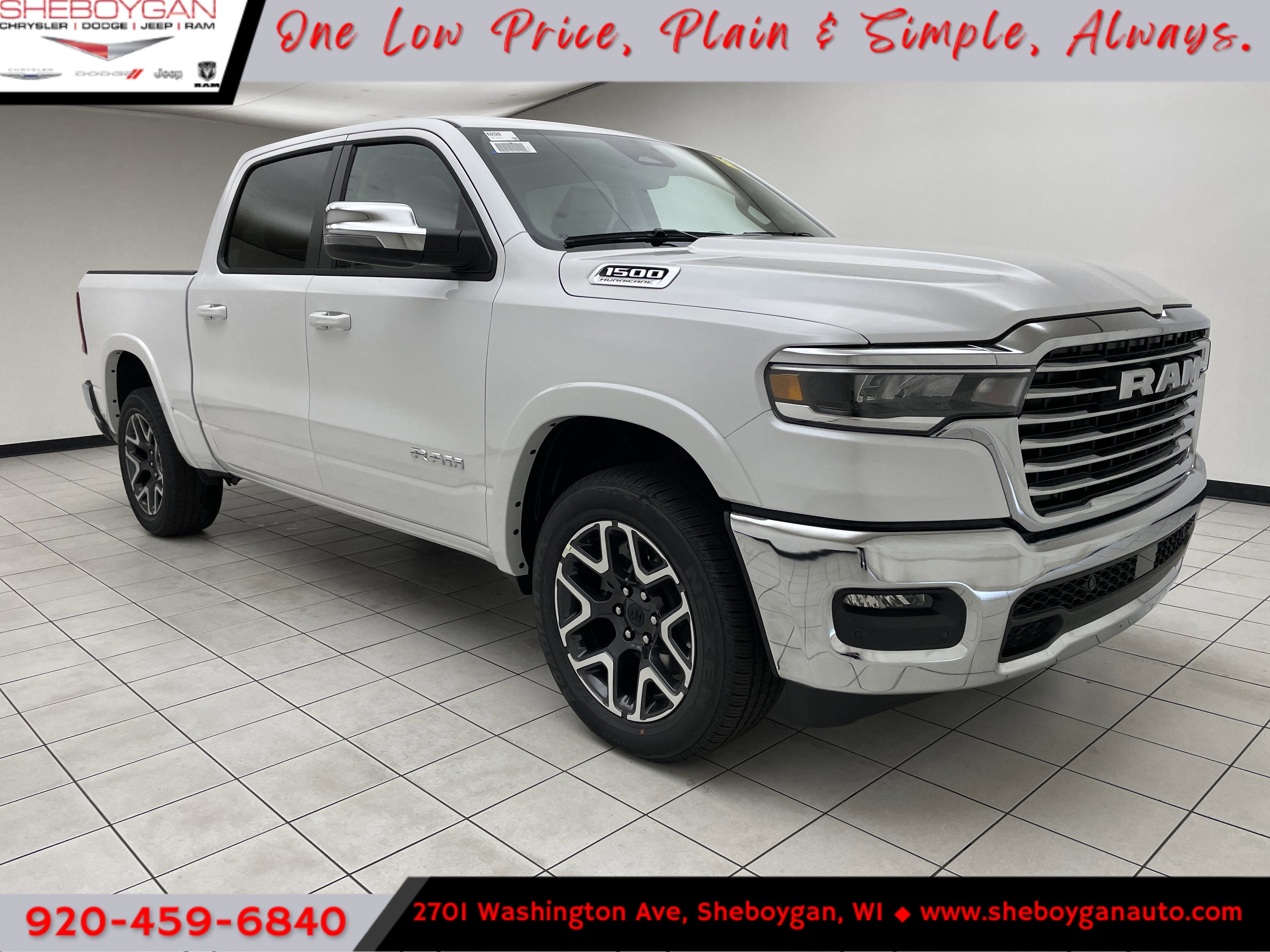 2026 RAM Ram 1500 RAM 1500 LARAMIE CREW CAB 4X4 5'7' BOX