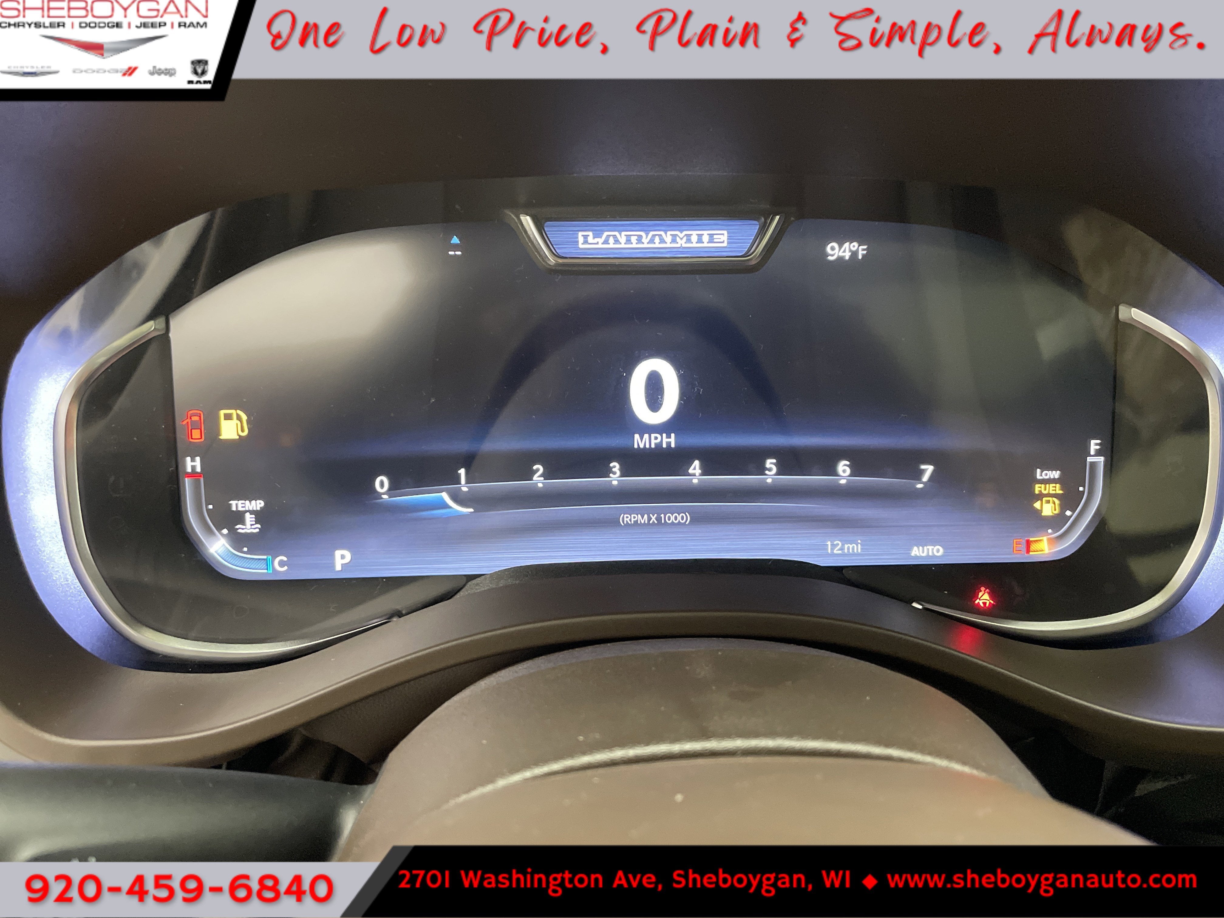 2026 RAM Ram 1500 RAM 1500 LARAMIE CREW CAB 4X4 5'7' BOX