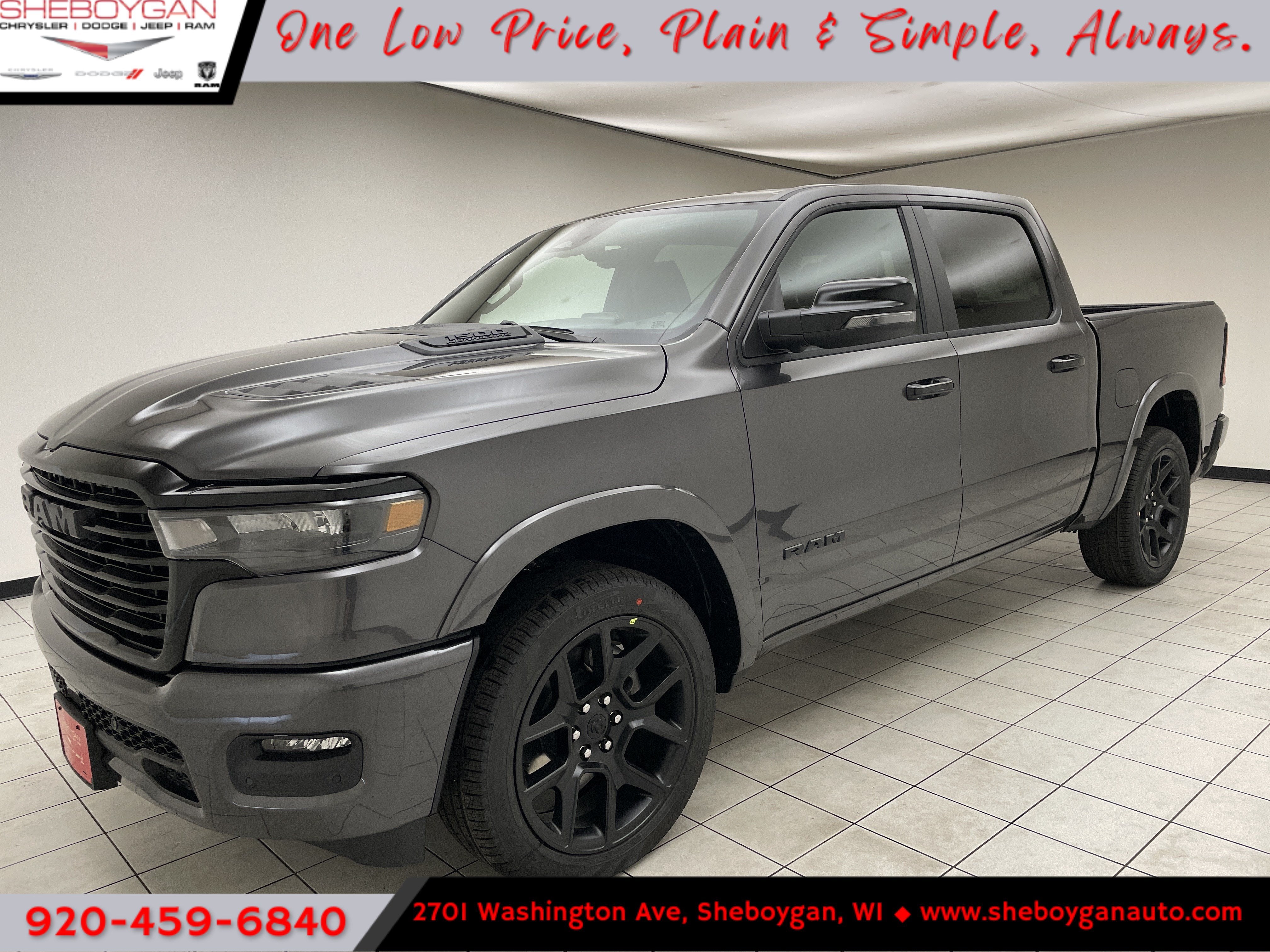 2026 RAM Ram 1500 RAM 1500 LARAMIE CREW CAB 4X4 5'7' BOX