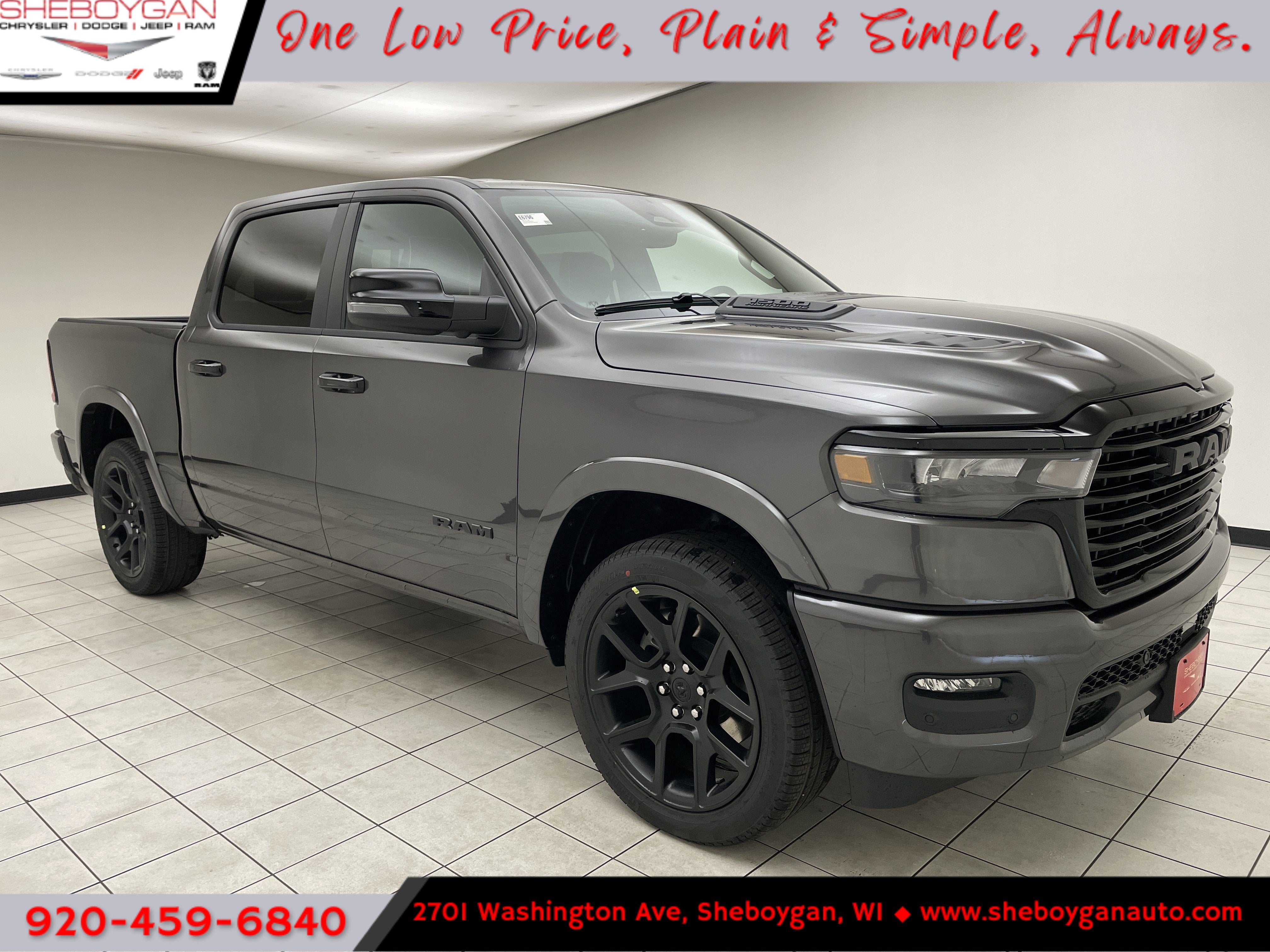 2026 RAM Ram 1500 RAM 1500 LARAMIE CREW CAB 4X4 5'7' BOX