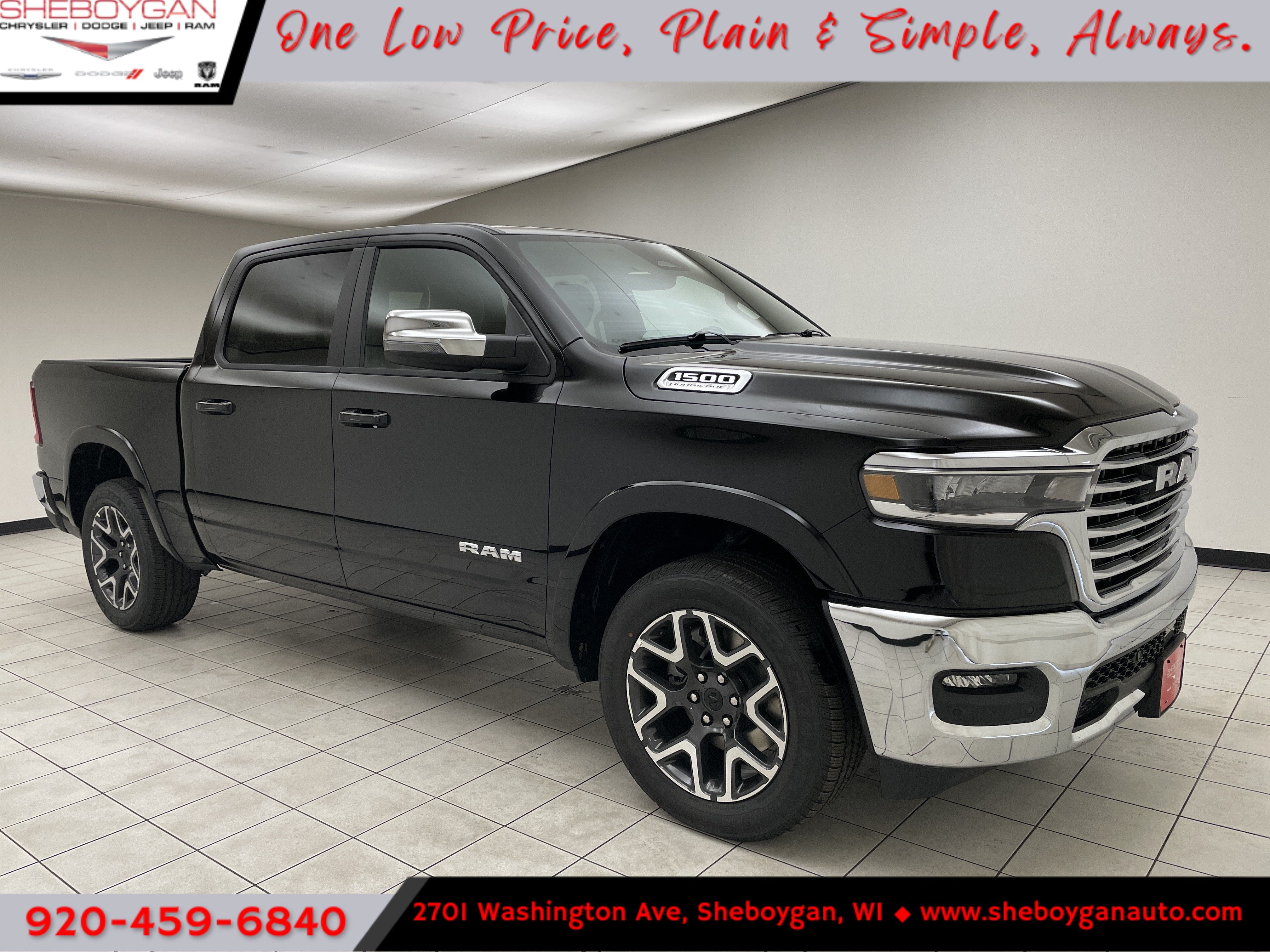 2026 RAM Ram 1500 RAM 1500 LARAMIE CREW CAB 4X4 5'7' BOX