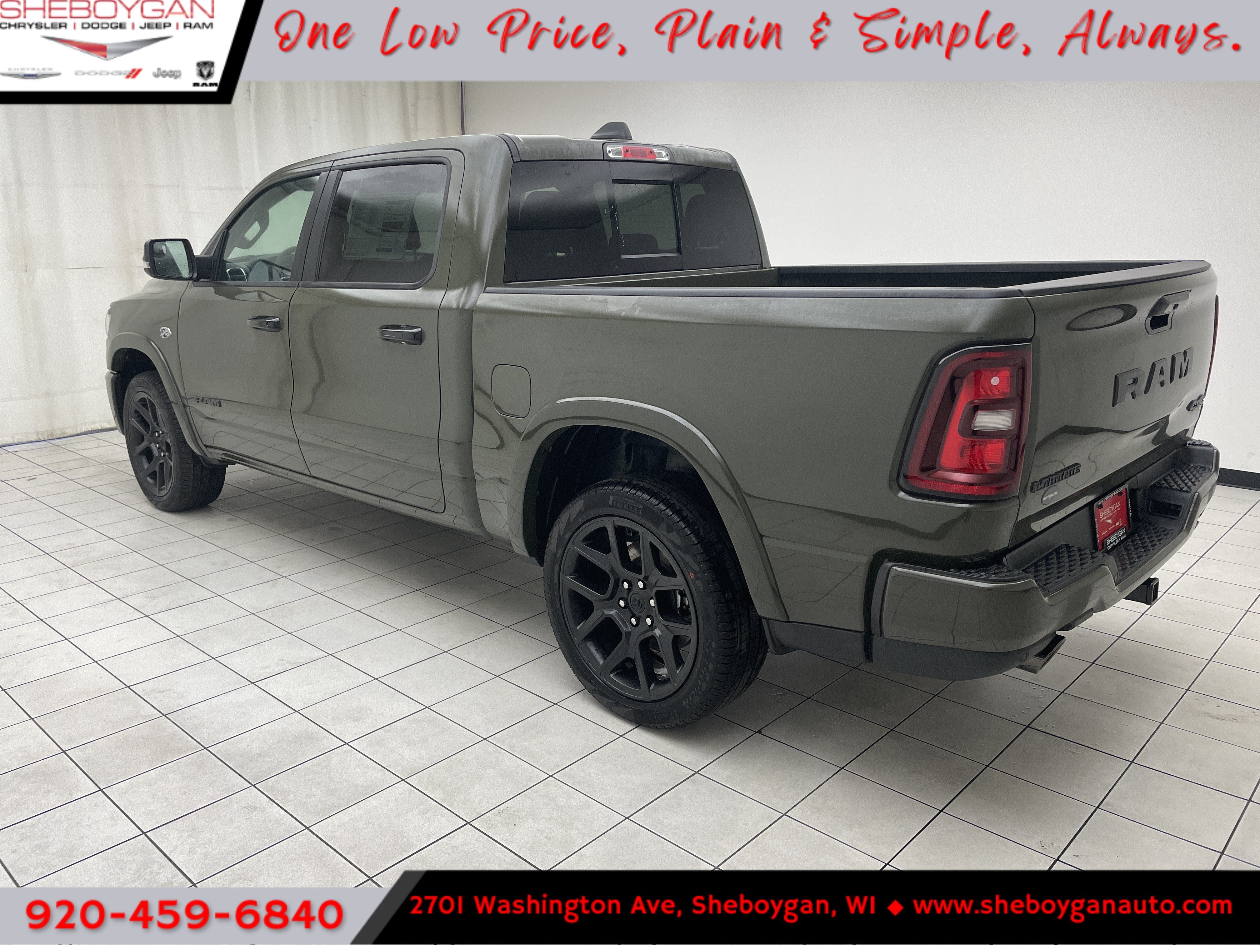 2026 RAM 1500 RAM 1500 LARAMIE CREW CAB 4X4 5'7' BOX
