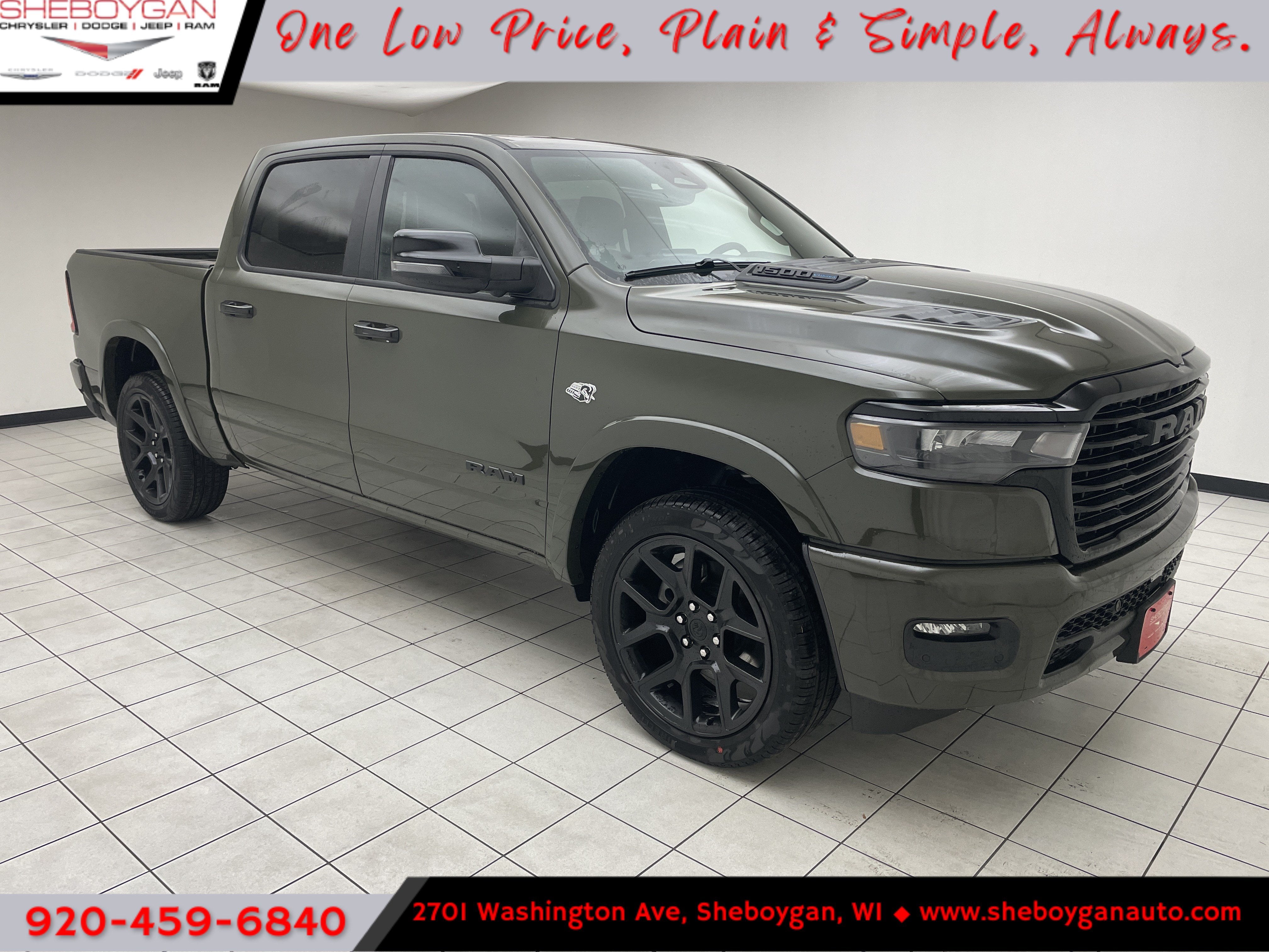 2026 RAM 1500 RAM 1500 LARAMIE CREW CAB 4X4 5'7' BOX