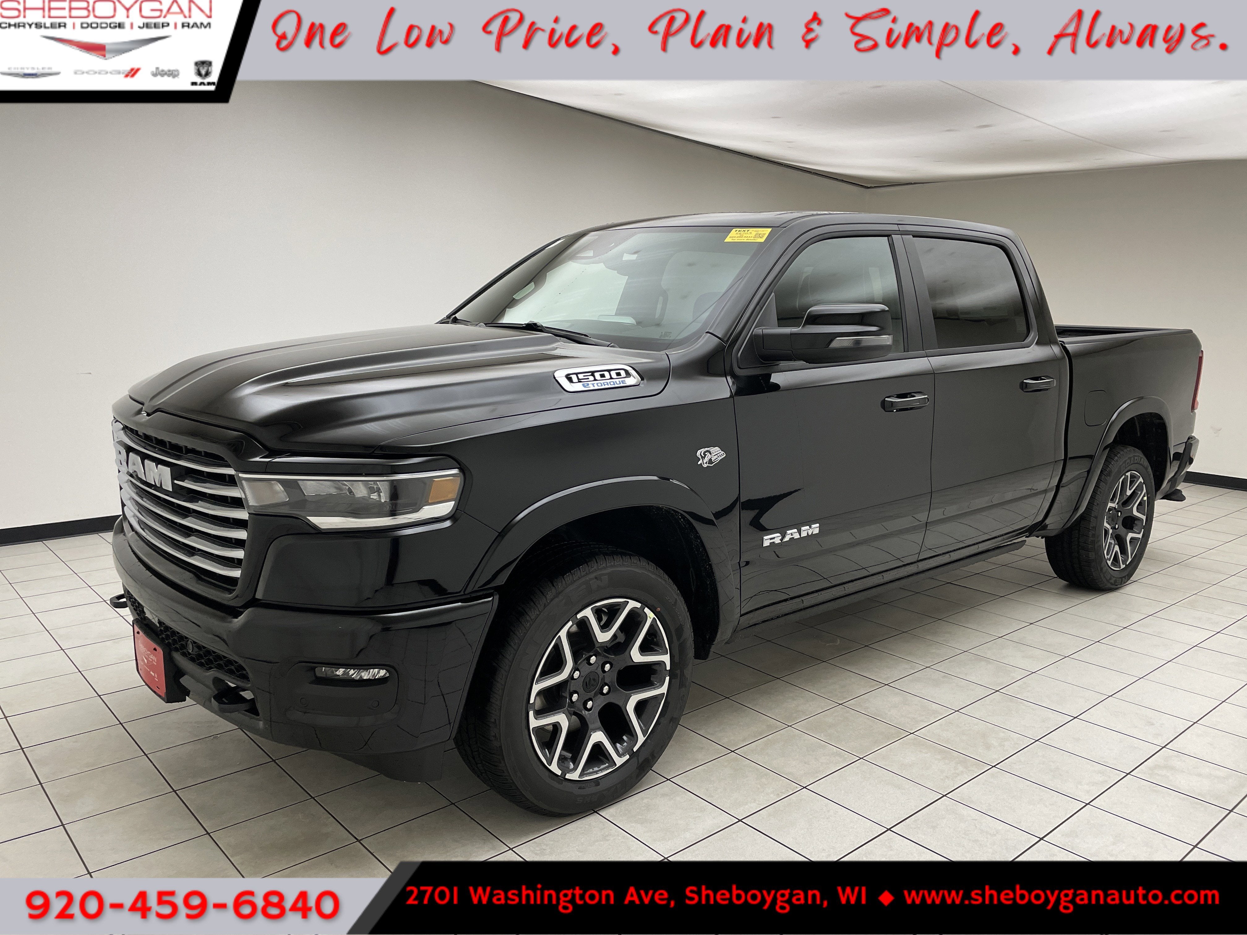 2026 RAM Ram 1500 RAM 1500 LARAMIE CREW CAB 4X4 5'7' BOX