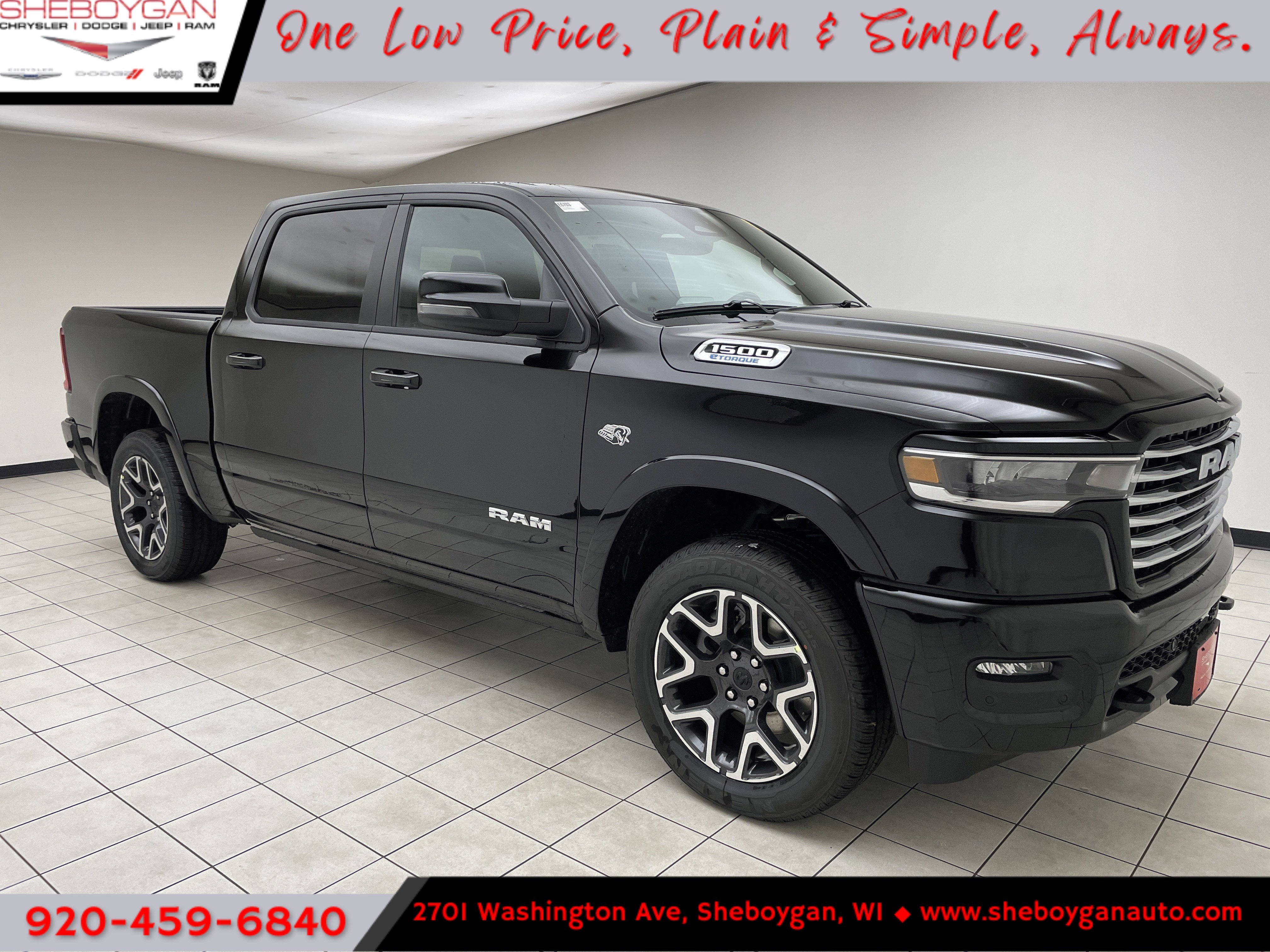 2026 RAM Ram 1500 RAM 1500 LARAMIE CREW CAB 4X4 5'7' BOX