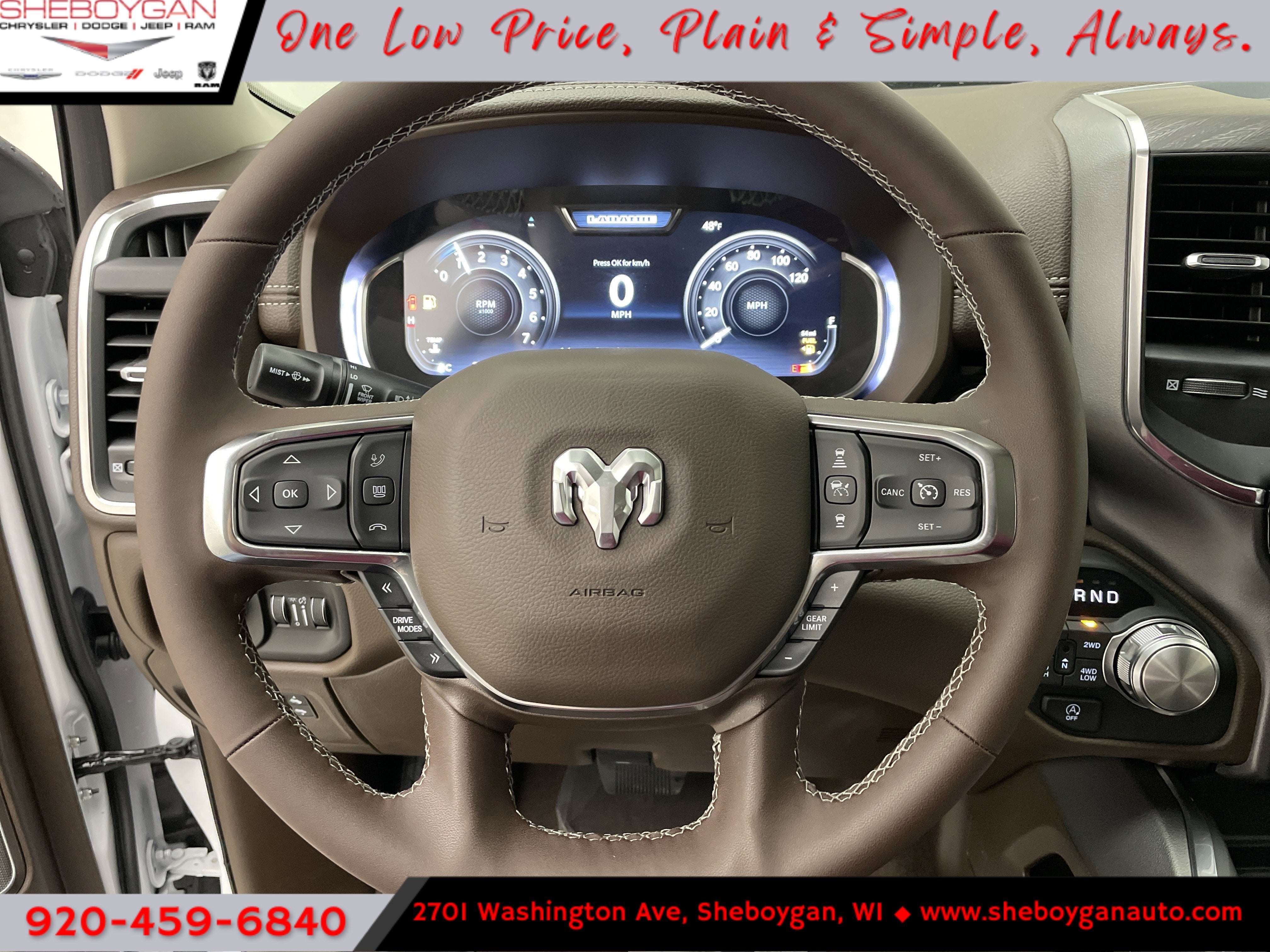 2026 RAM Ram 1500 RAM 1500 LARAMIE CREW CAB 4X4 5'7' BOX