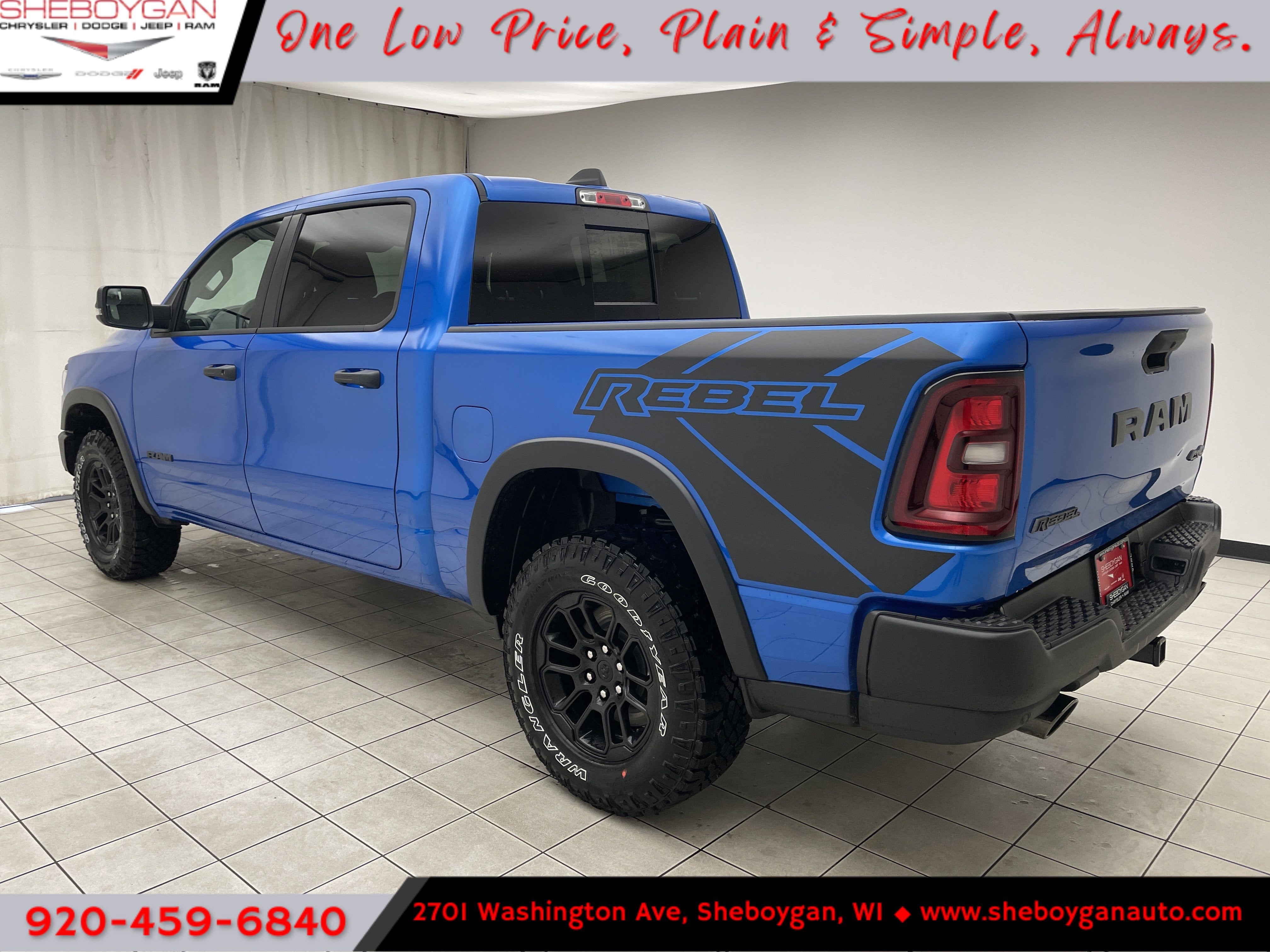 2026 RAM Ram 1500 RAM 1500 REBEL CREW CAB 4X4 5'7' BOX