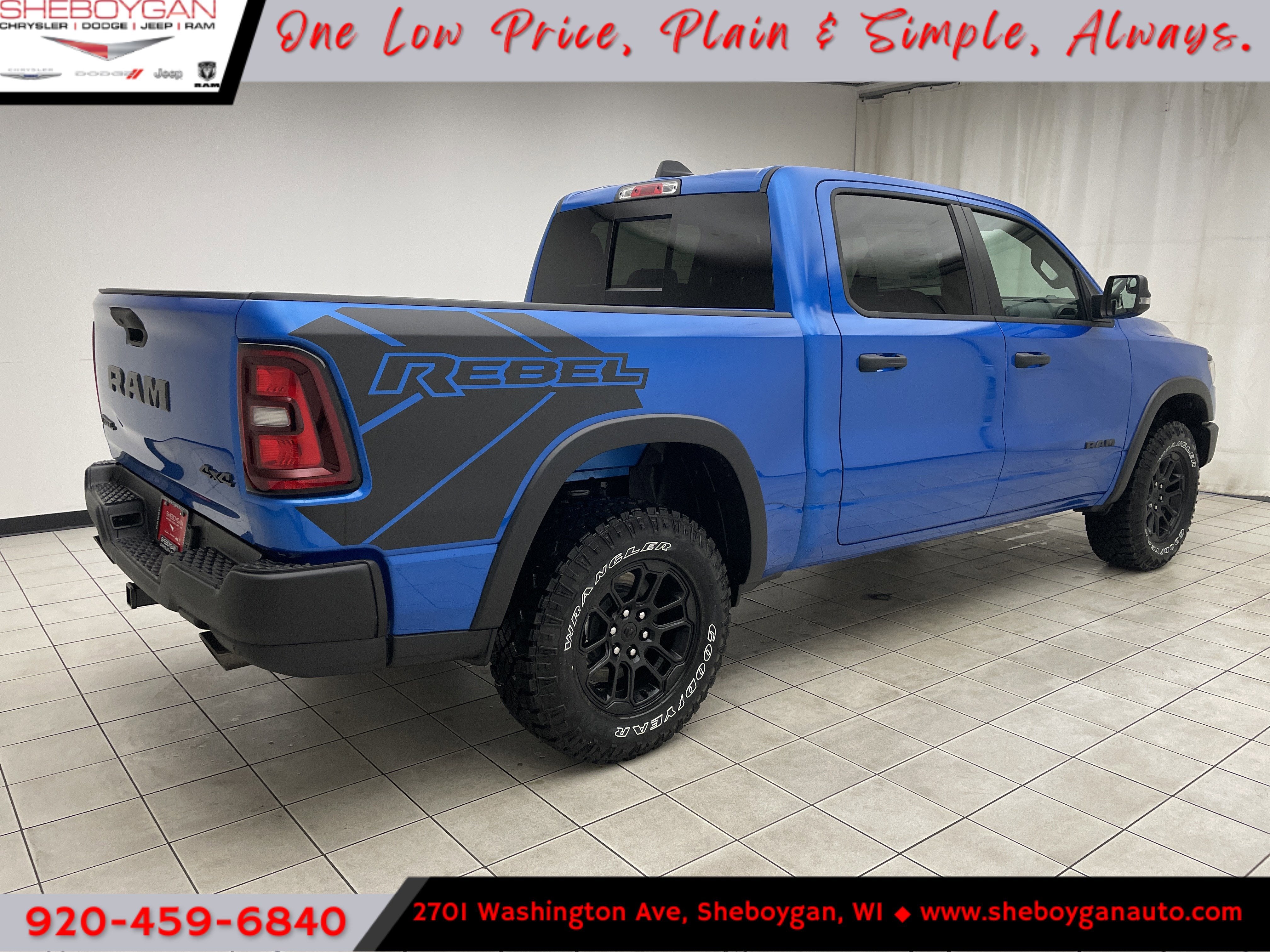 2026 RAM Ram 1500 RAM 1500 REBEL CREW CAB 4X4 5'7' BOX