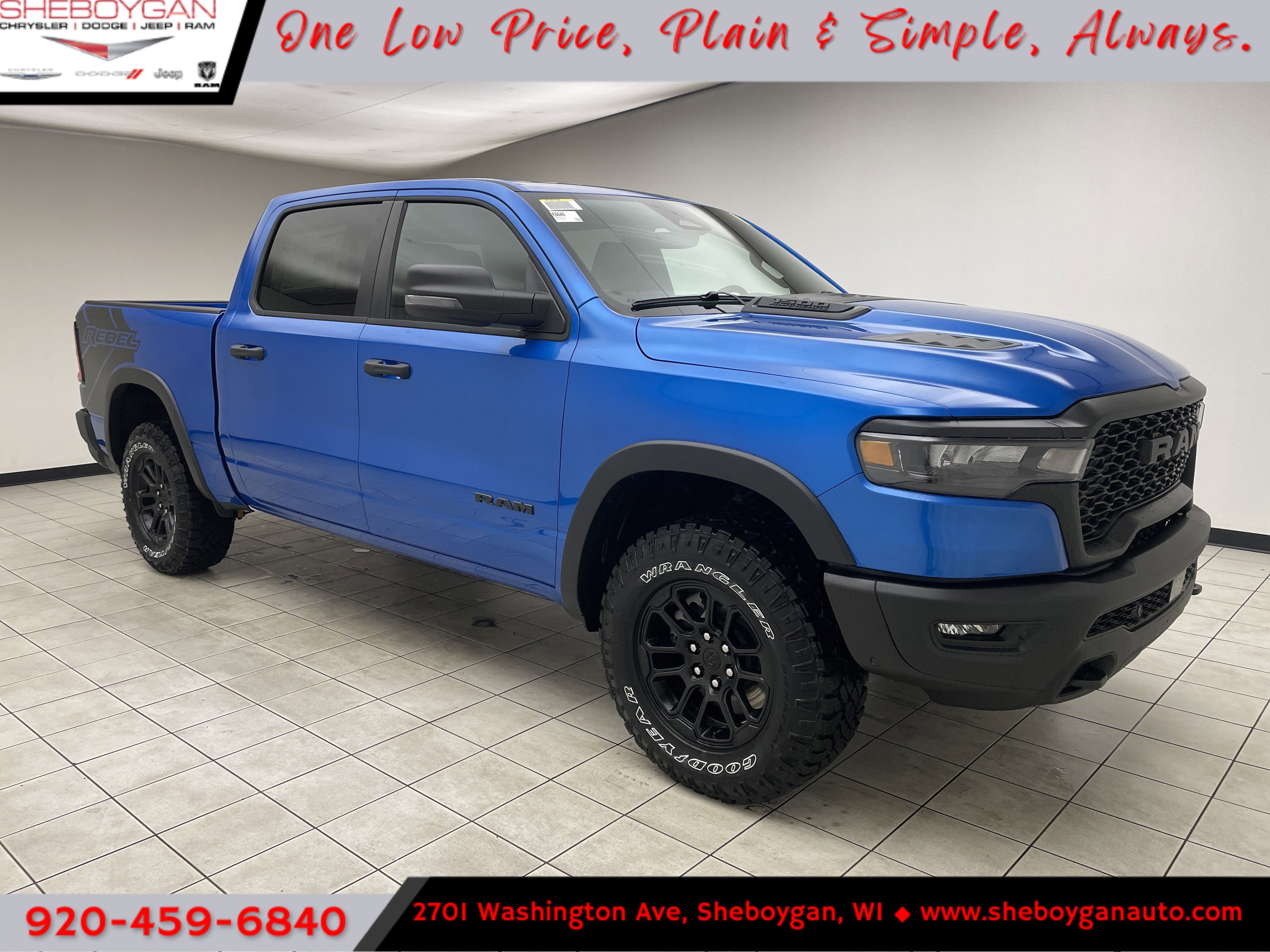 2026 RAM Ram 1500 RAM 1500 REBEL CREW CAB 4X4 5'7' BOX