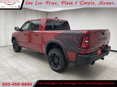 2026 RAM Ram 1500 RAM 1500 REBEL CREW CAB 4X4 5'7' BOX