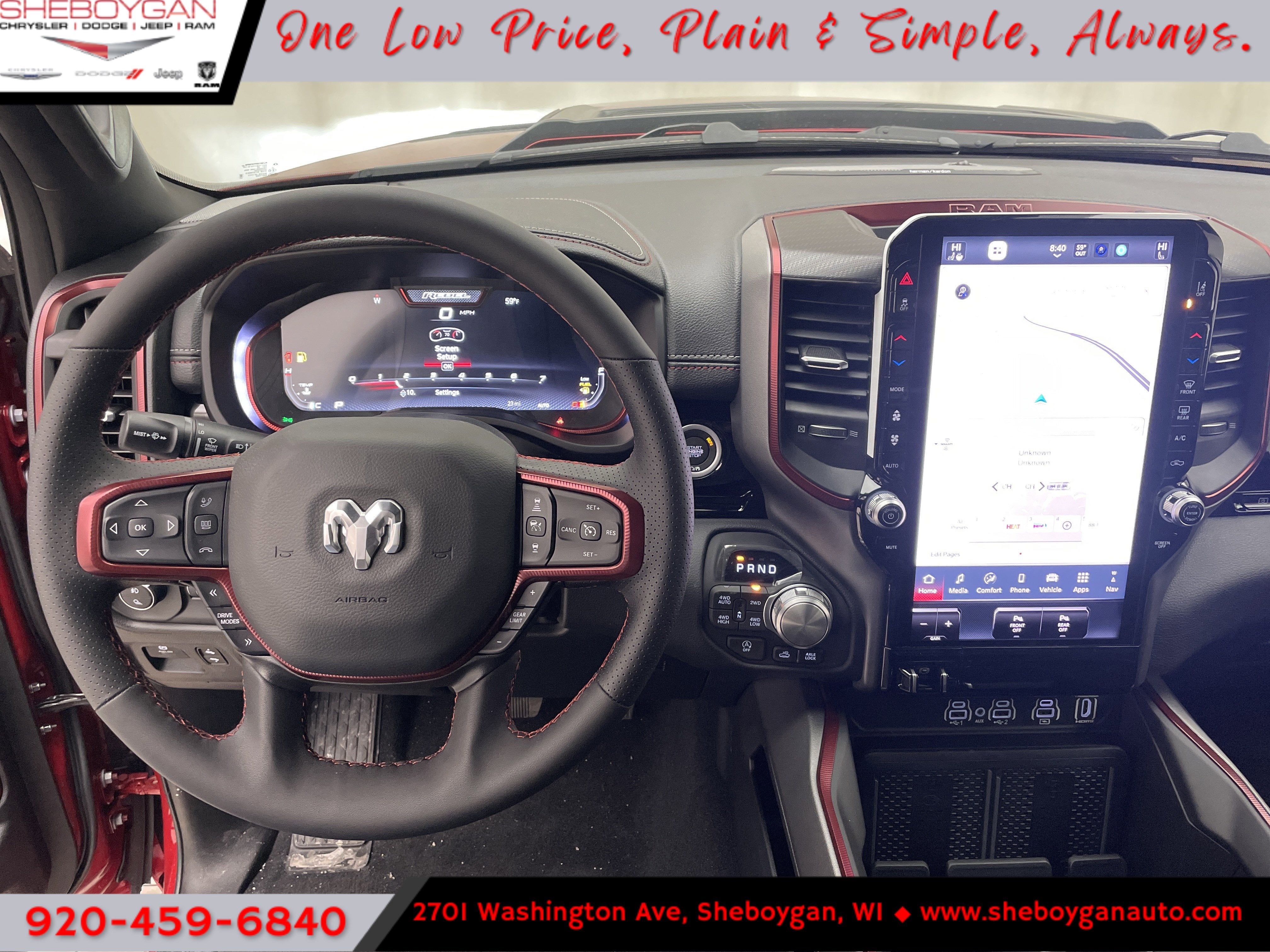 2026 RAM Ram 1500 RAM 1500 REBEL CREW CAB 4X4 5'7' BOX