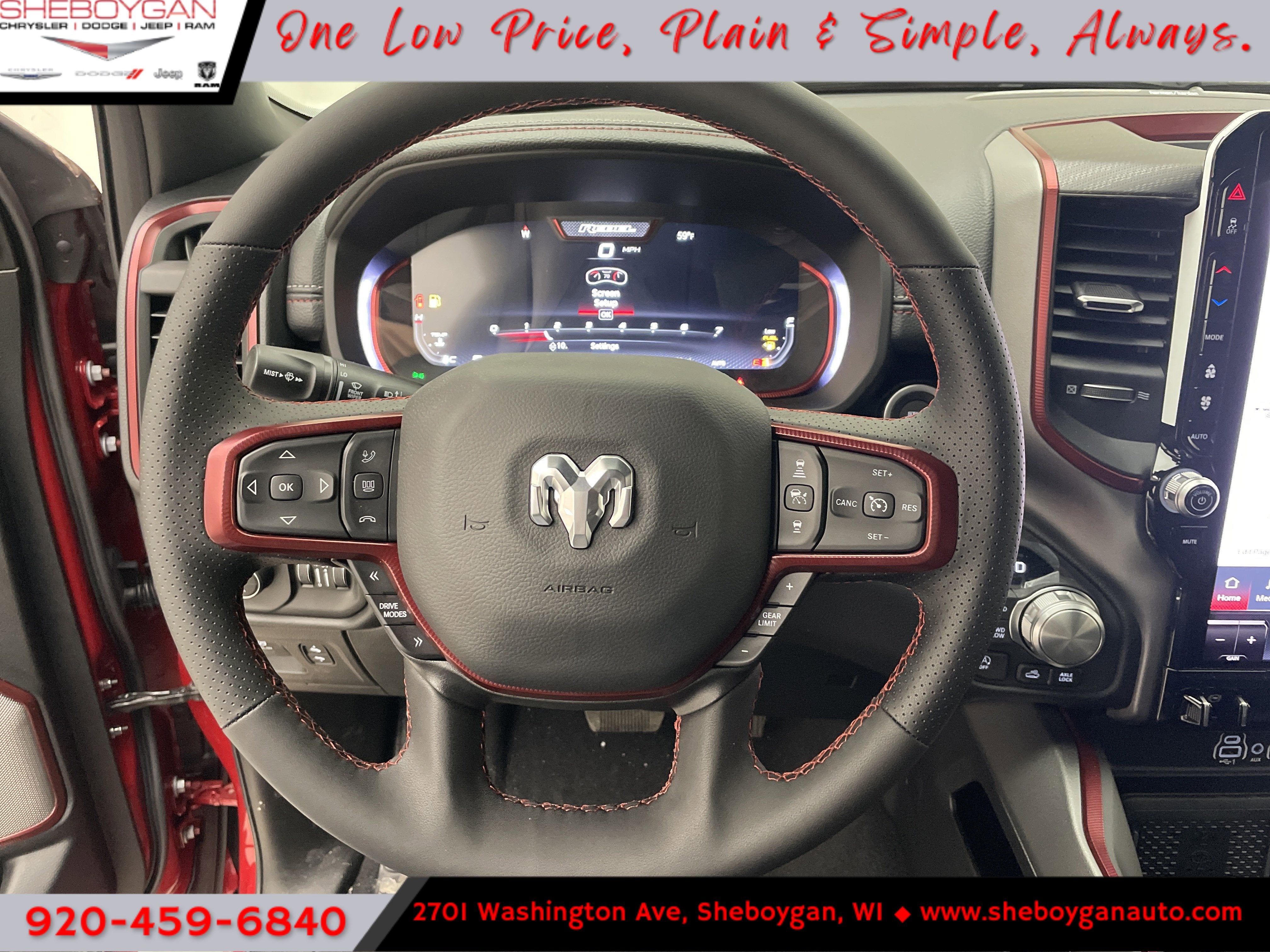 2026 RAM Ram 1500 RAM 1500 REBEL CREW CAB 4X4 5'7' BOX