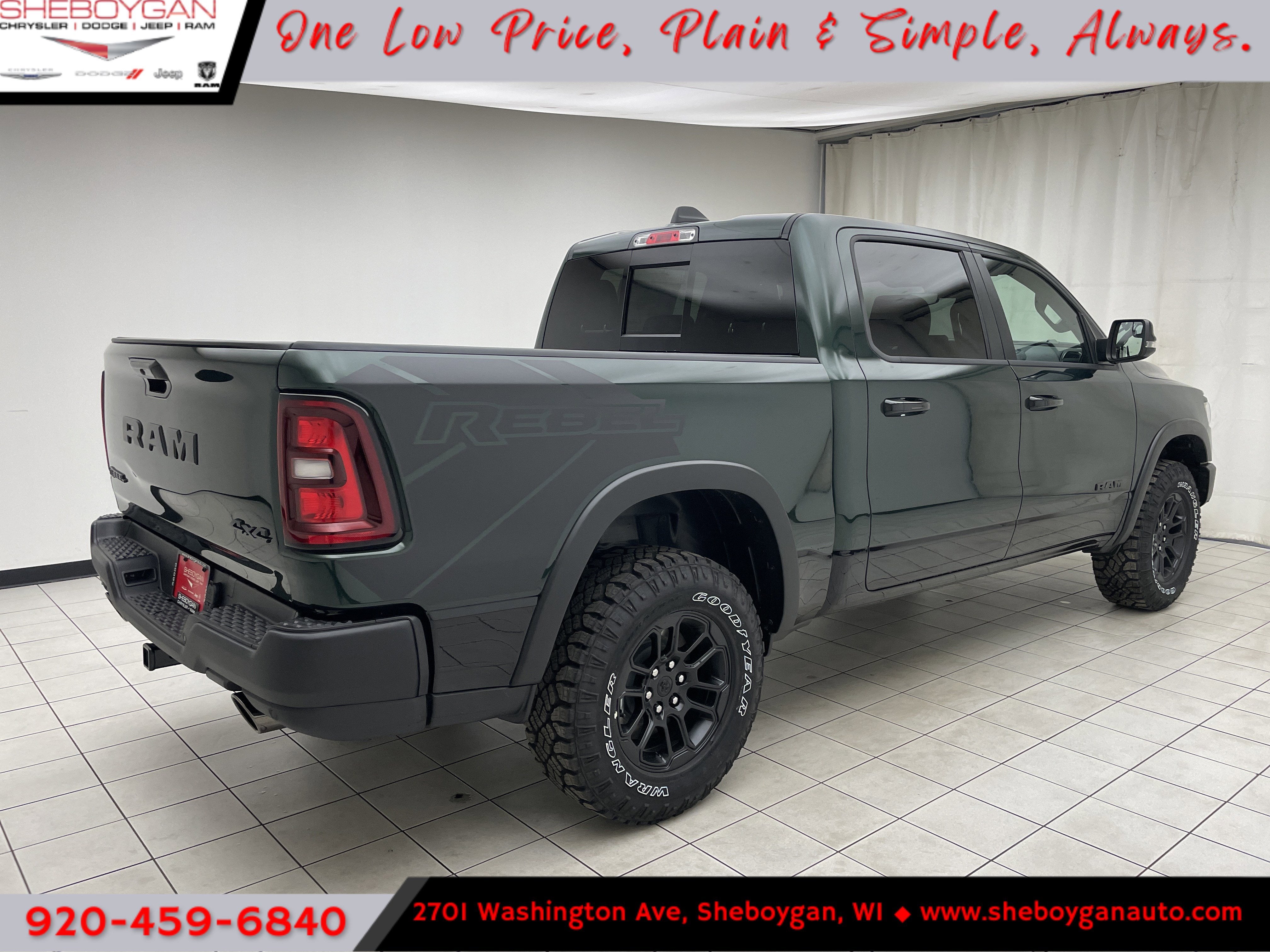 2026 RAM Ram 1500 RAM 1500 REBEL CREW CAB 4X4 5'7' BOX