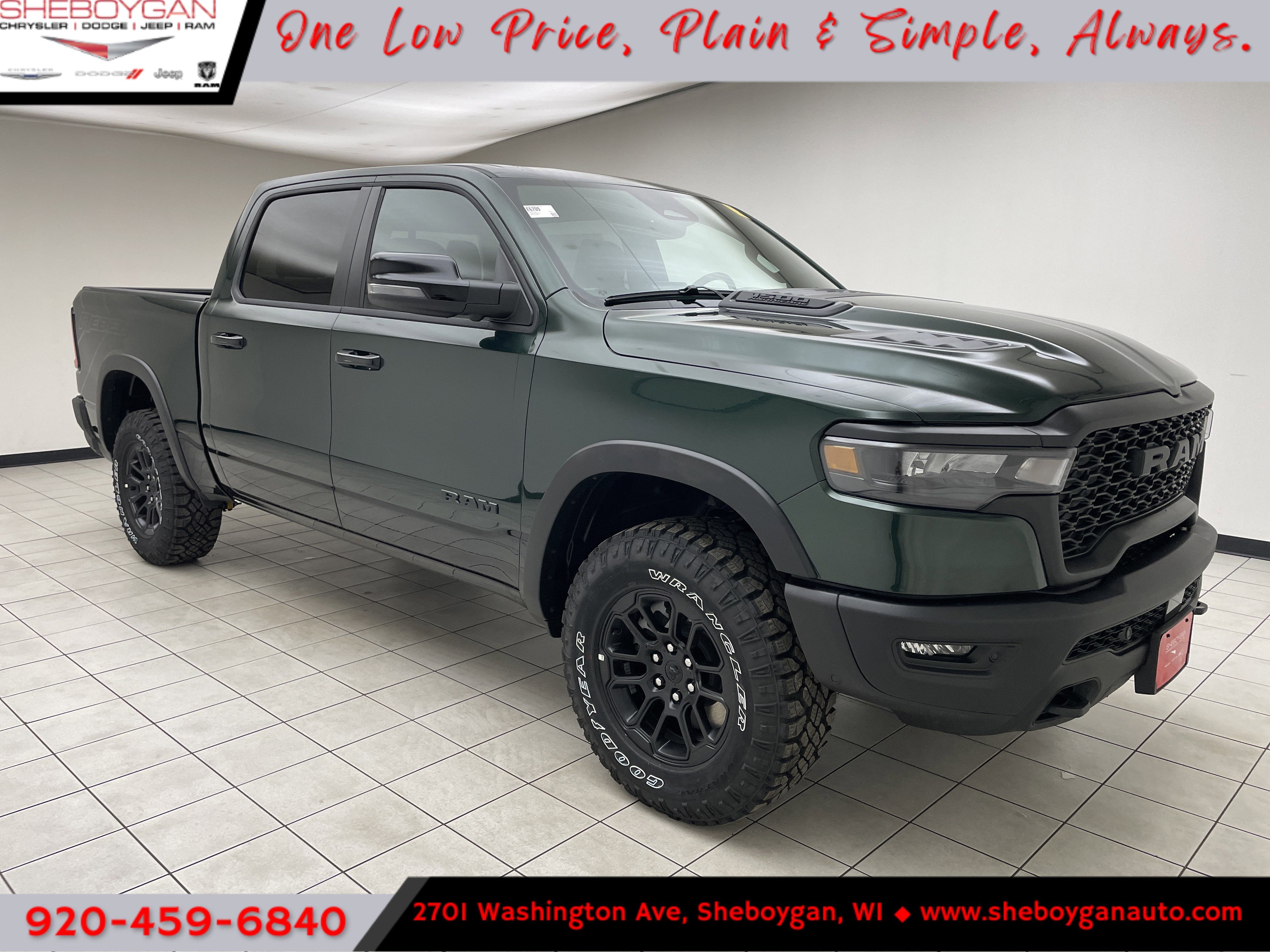 2026 RAM Ram 1500 RAM 1500 REBEL CREW CAB 4X4 5'7' BOX