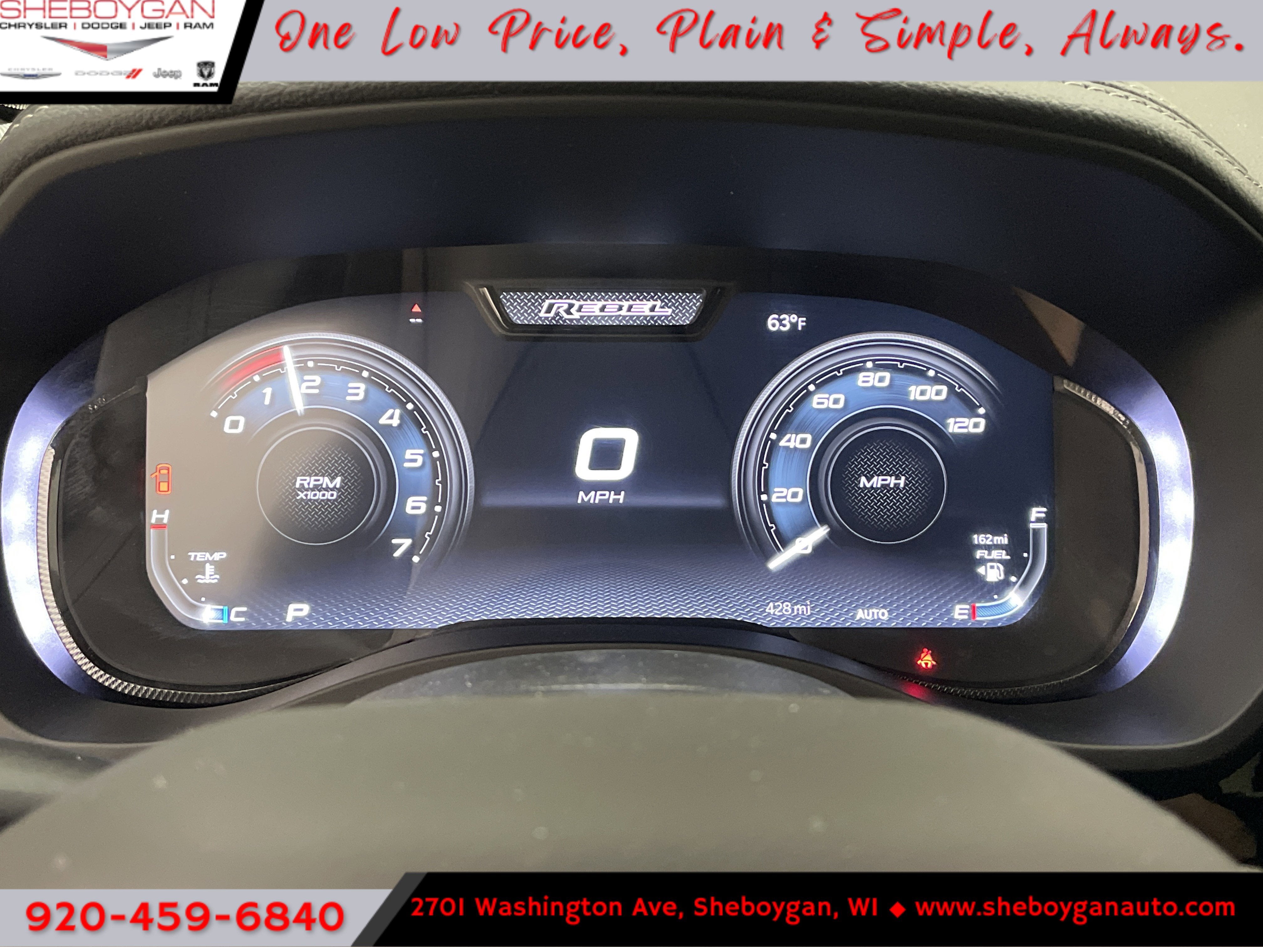 2026 RAM Ram 1500 RAM 1500 REBEL CREW CAB 4X4 5'7' BOX