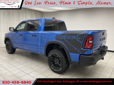 2026 RAM Ram 1500 RAM 1500 REBEL CREW CAB 4X4 5'7' BOX