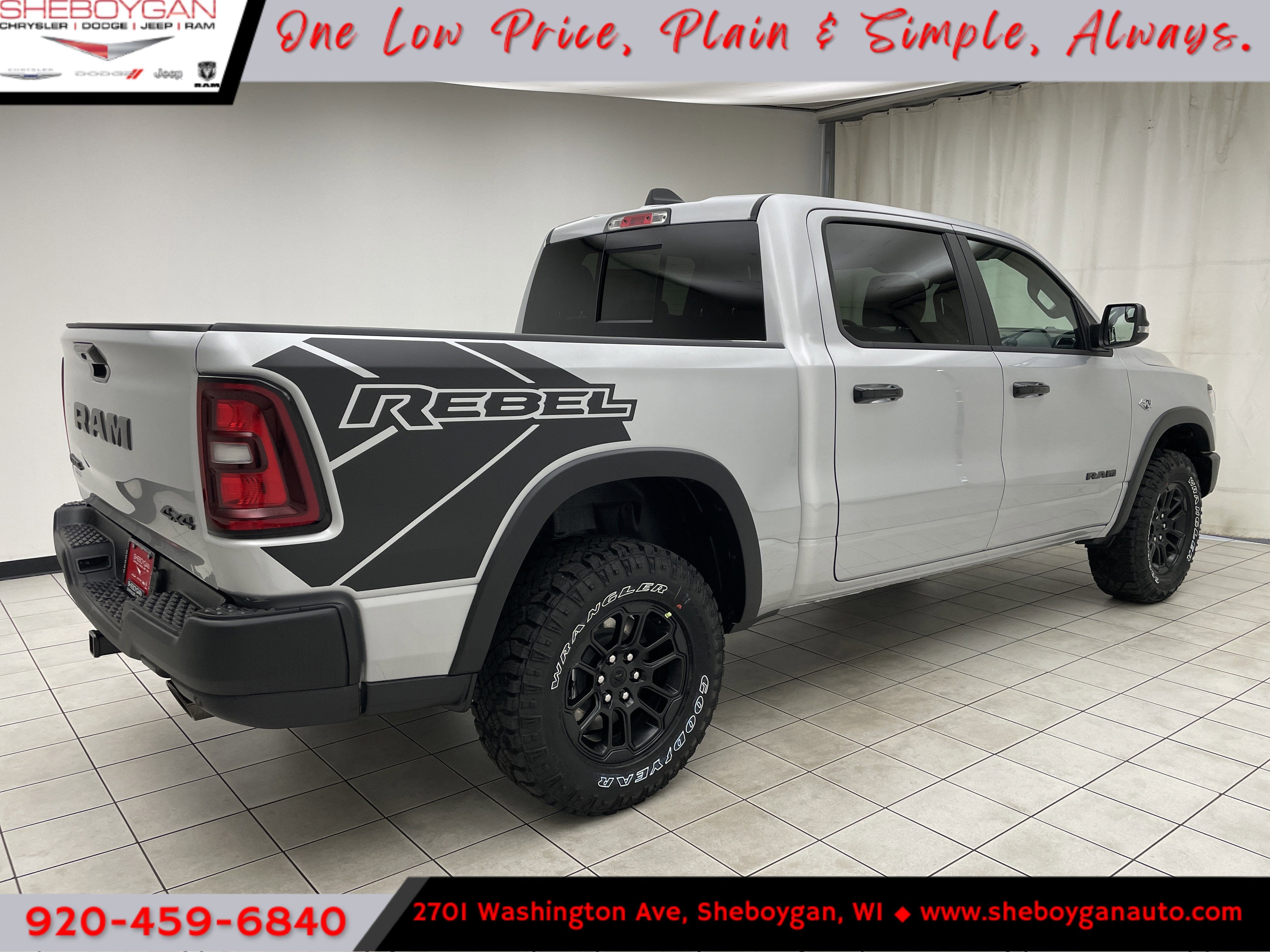 2026 RAM Ram 1500 RAM 1500 REBEL CREW CAB 4X4 5'7' BOX