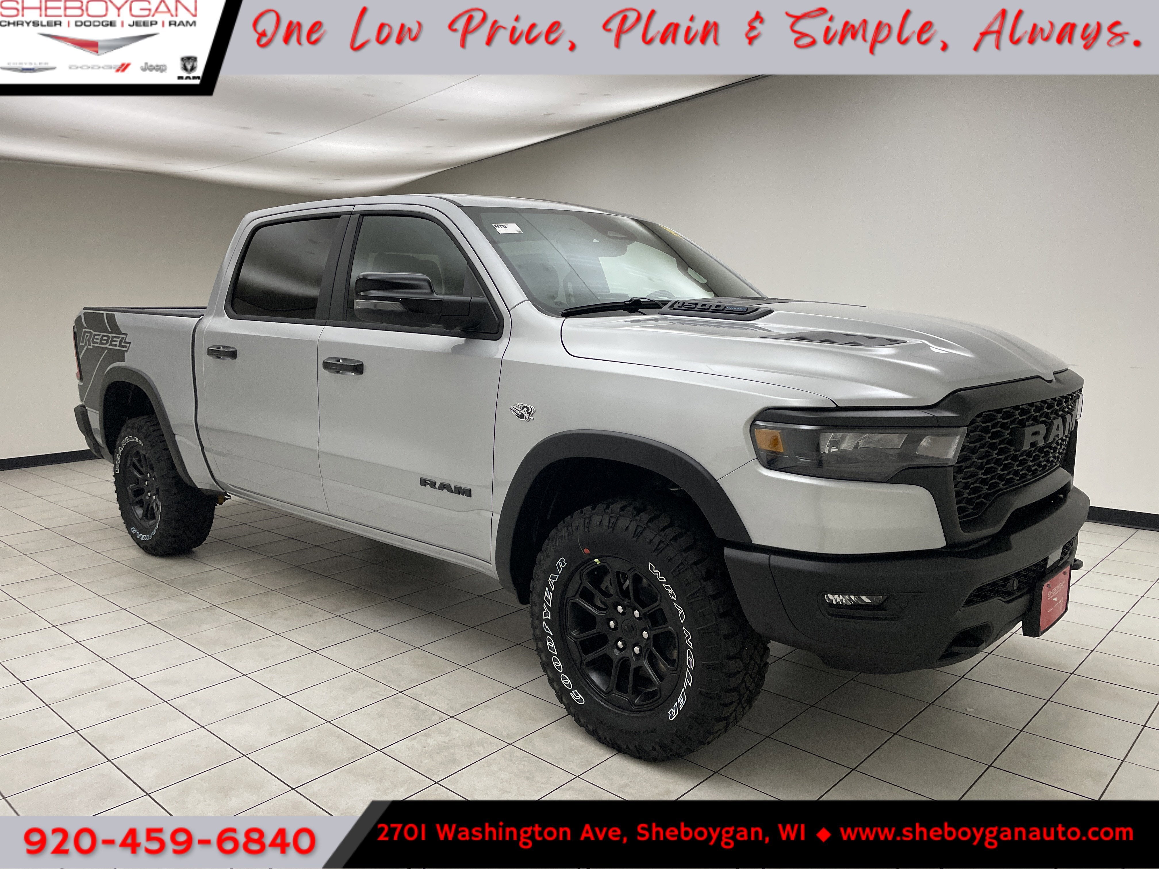 2026 RAM Ram 1500 RAM 1500 REBEL CREW CAB 4X4 5'7' BOX