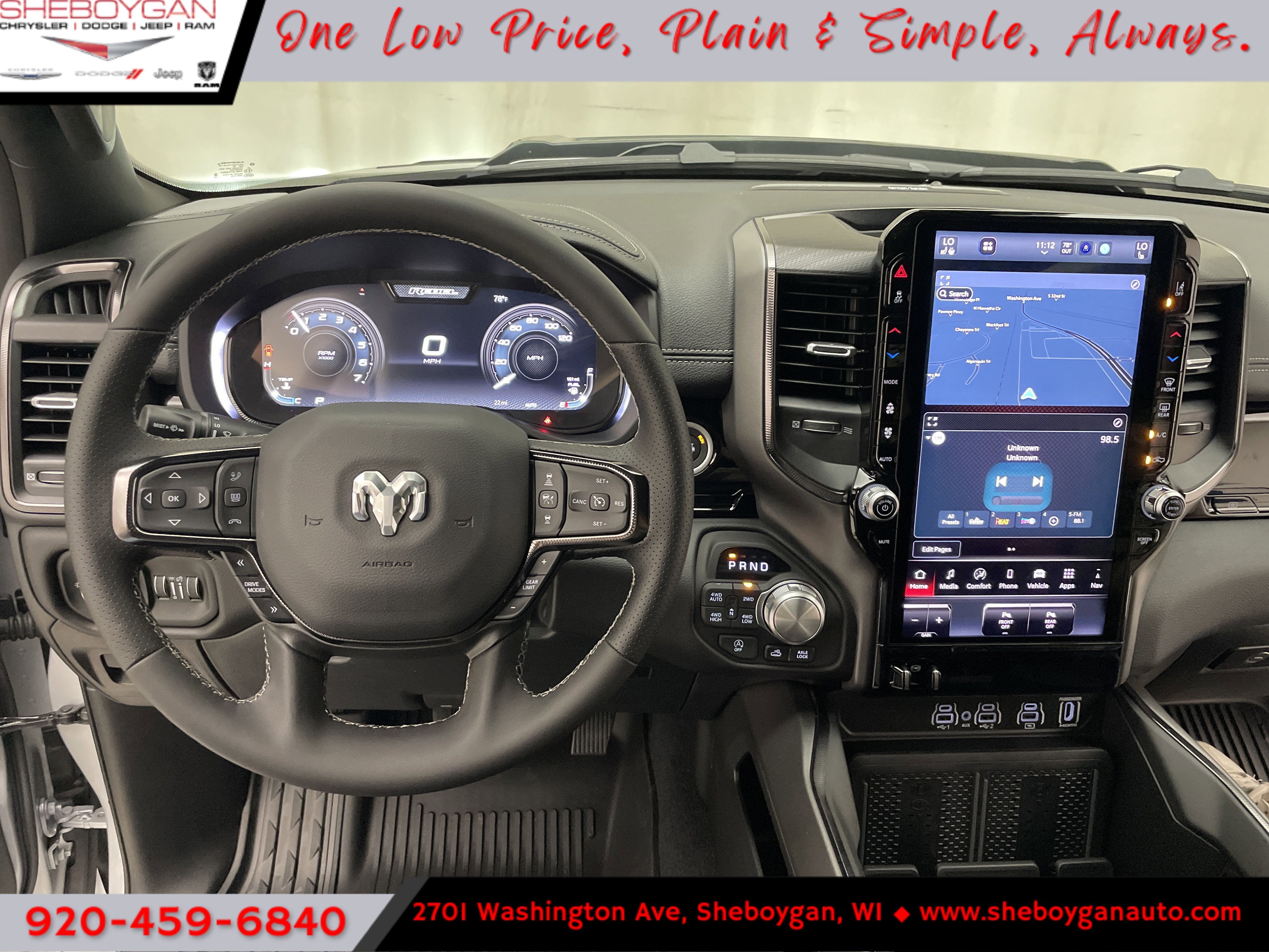 2026 RAM Ram 1500 RAM 1500 REBEL CREW CAB 4X4 5'7' BOX
