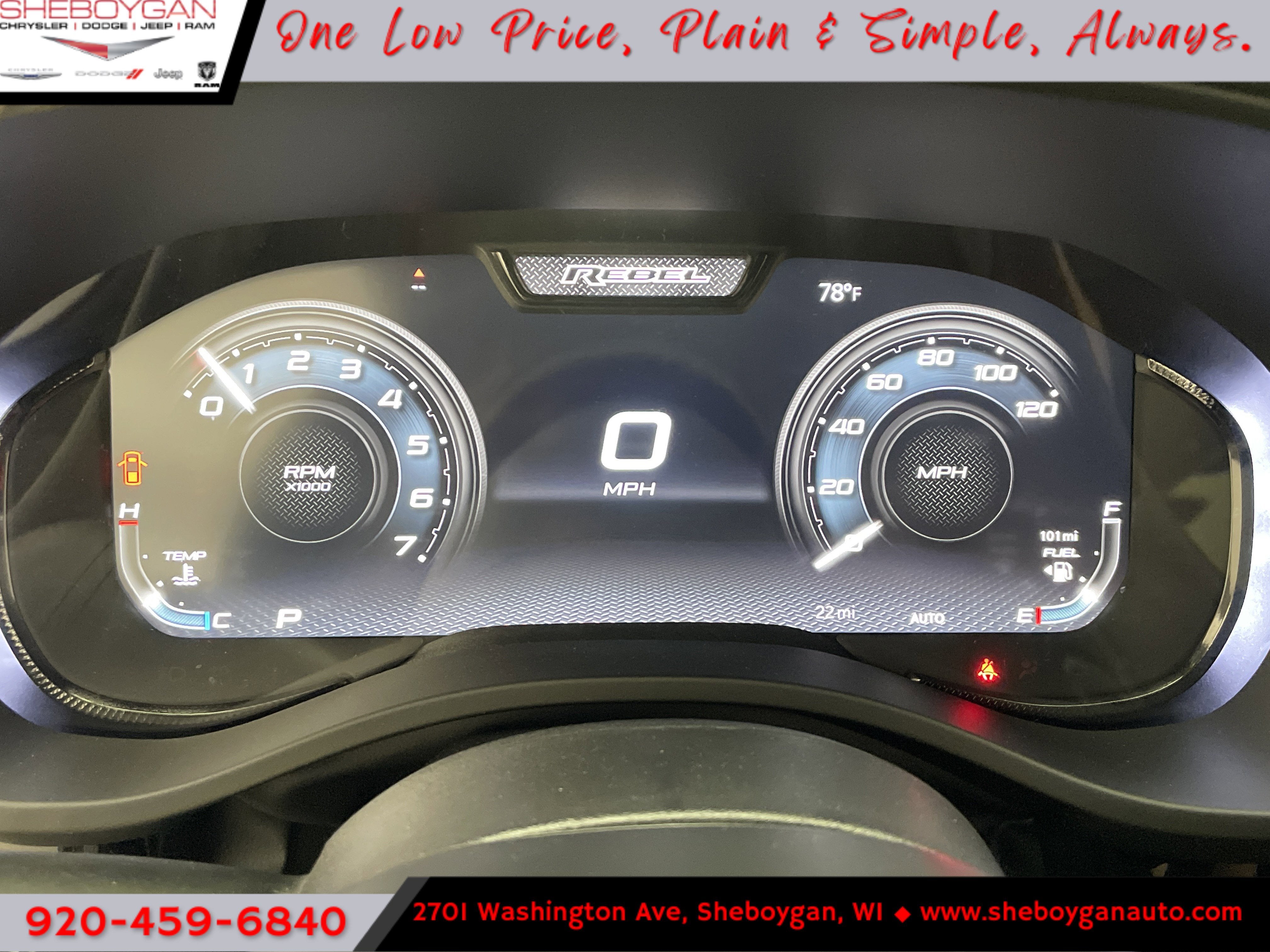 2026 RAM Ram 1500 RAM 1500 REBEL CREW CAB 4X4 5'7' BOX