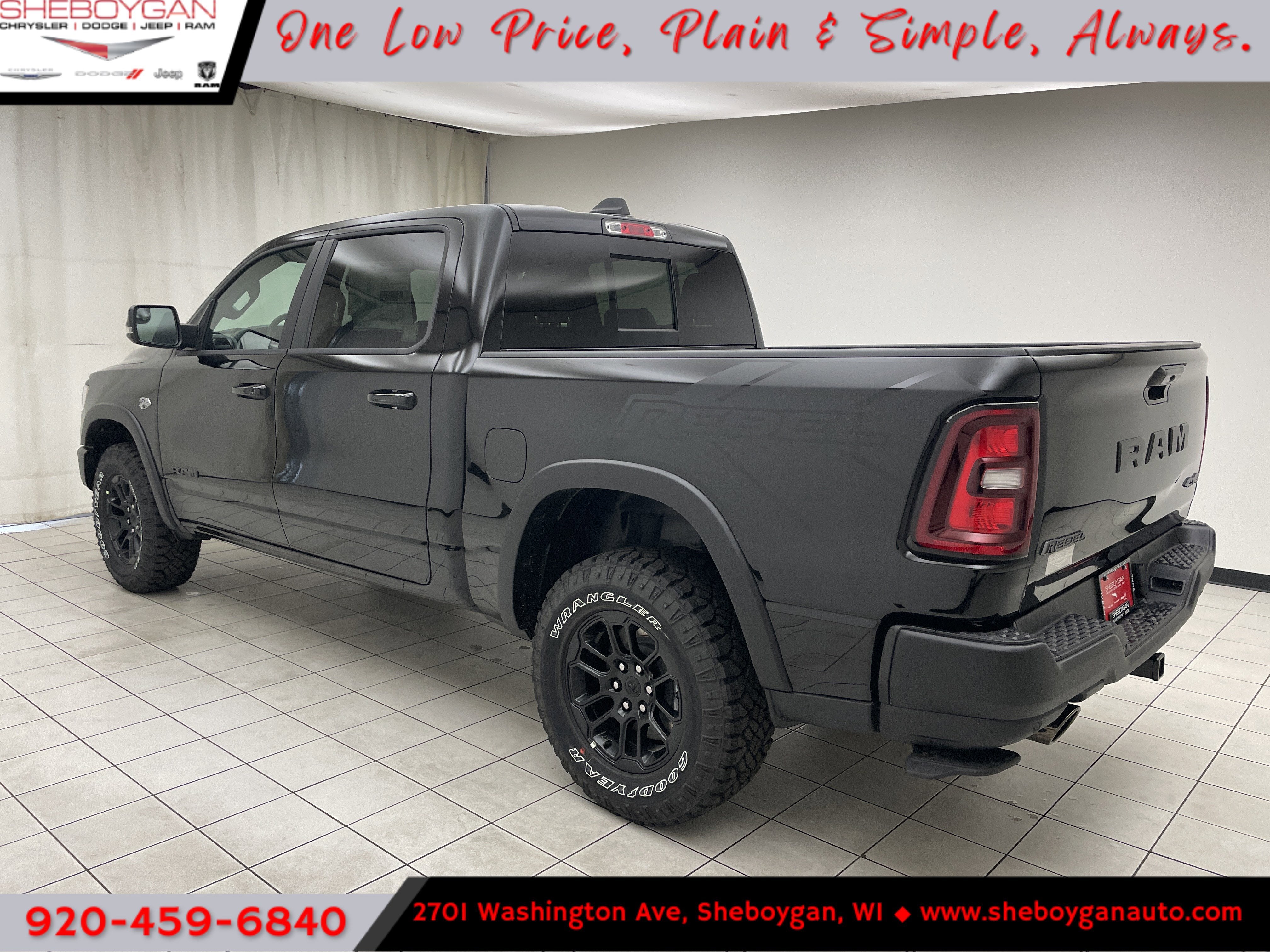 2026 RAM Ram 1500 RAM 1500 REBEL CREW CAB 4X4 5'7' BOX
