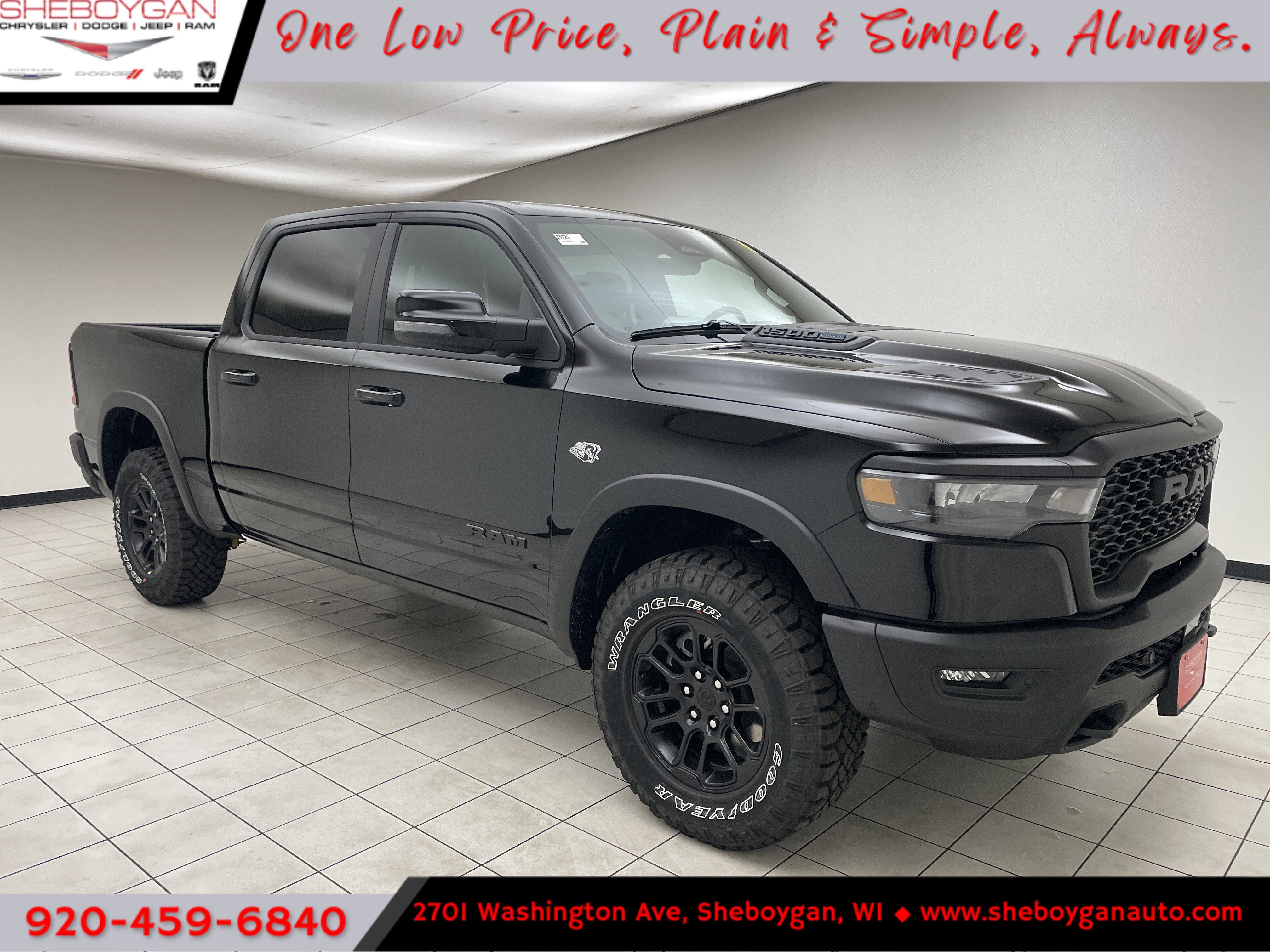 2026 RAM Ram 1500 RAM 1500 REBEL CREW CAB 4X4 5'7' BOX