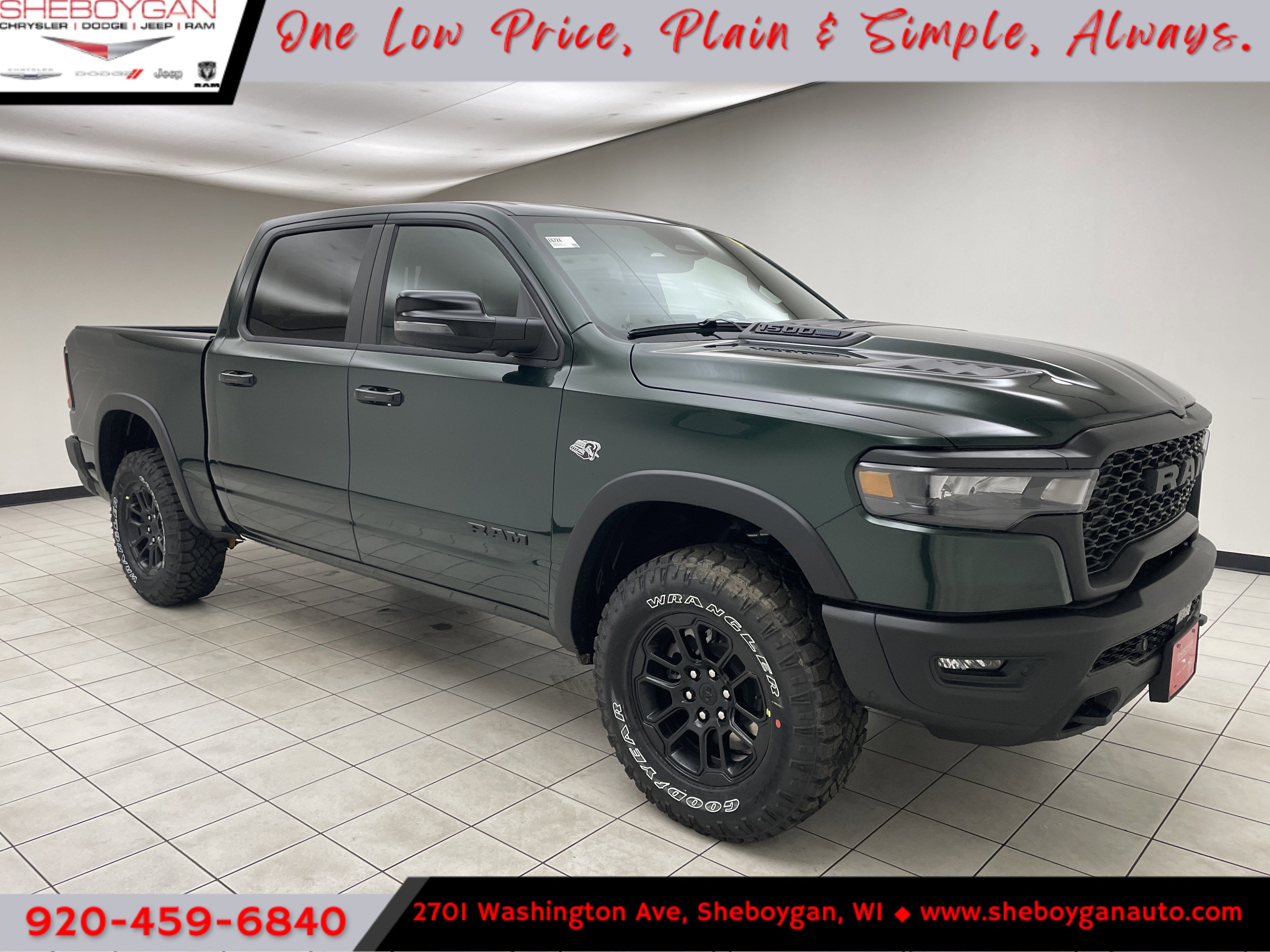 2026 RAM Ram 1500 RAM 1500 REBEL CREW CAB 4X4 5'7' BOX