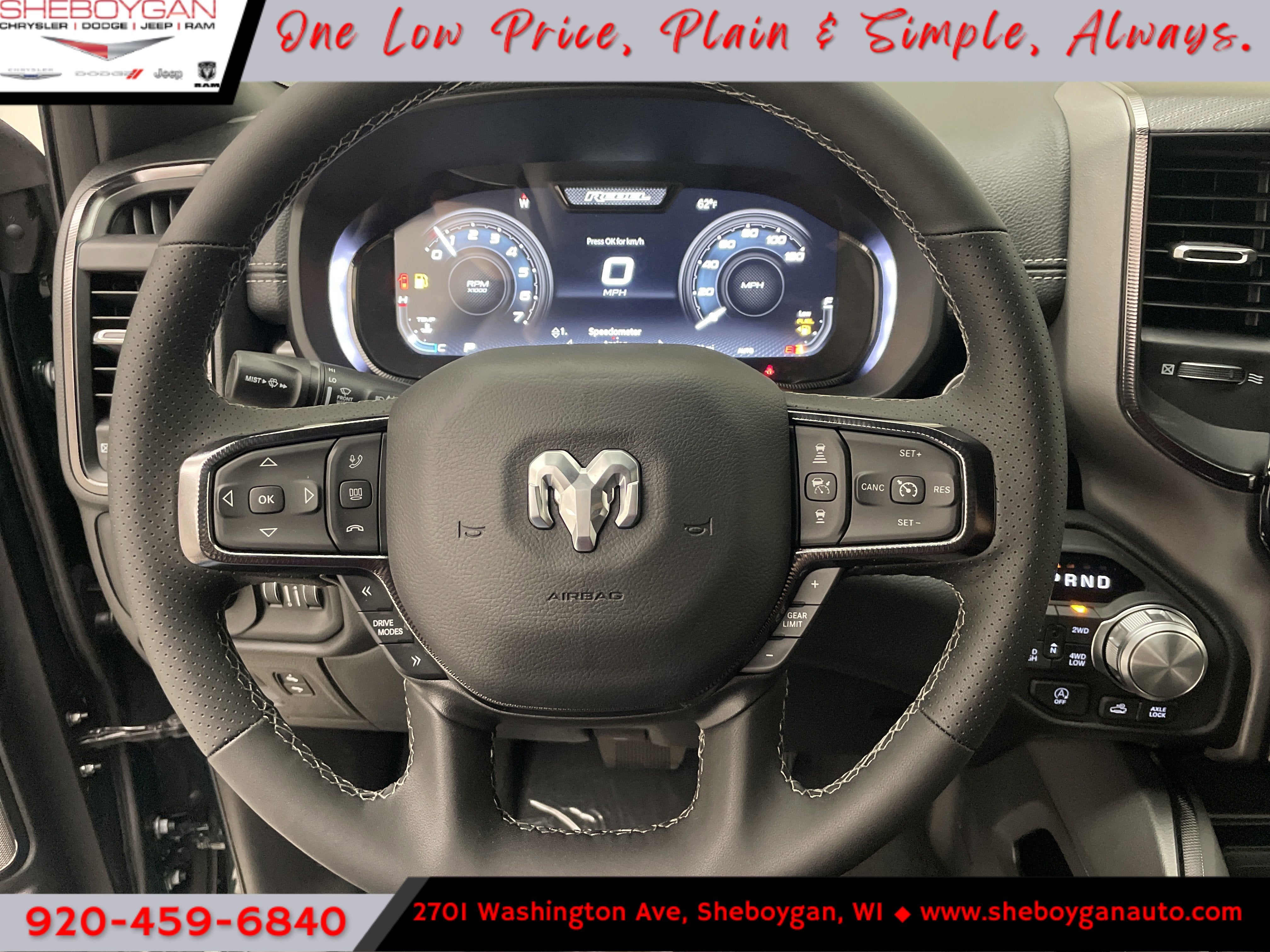 2026 RAM Ram 1500 RAM 1500 REBEL CREW CAB 4X4 5'7' BOX