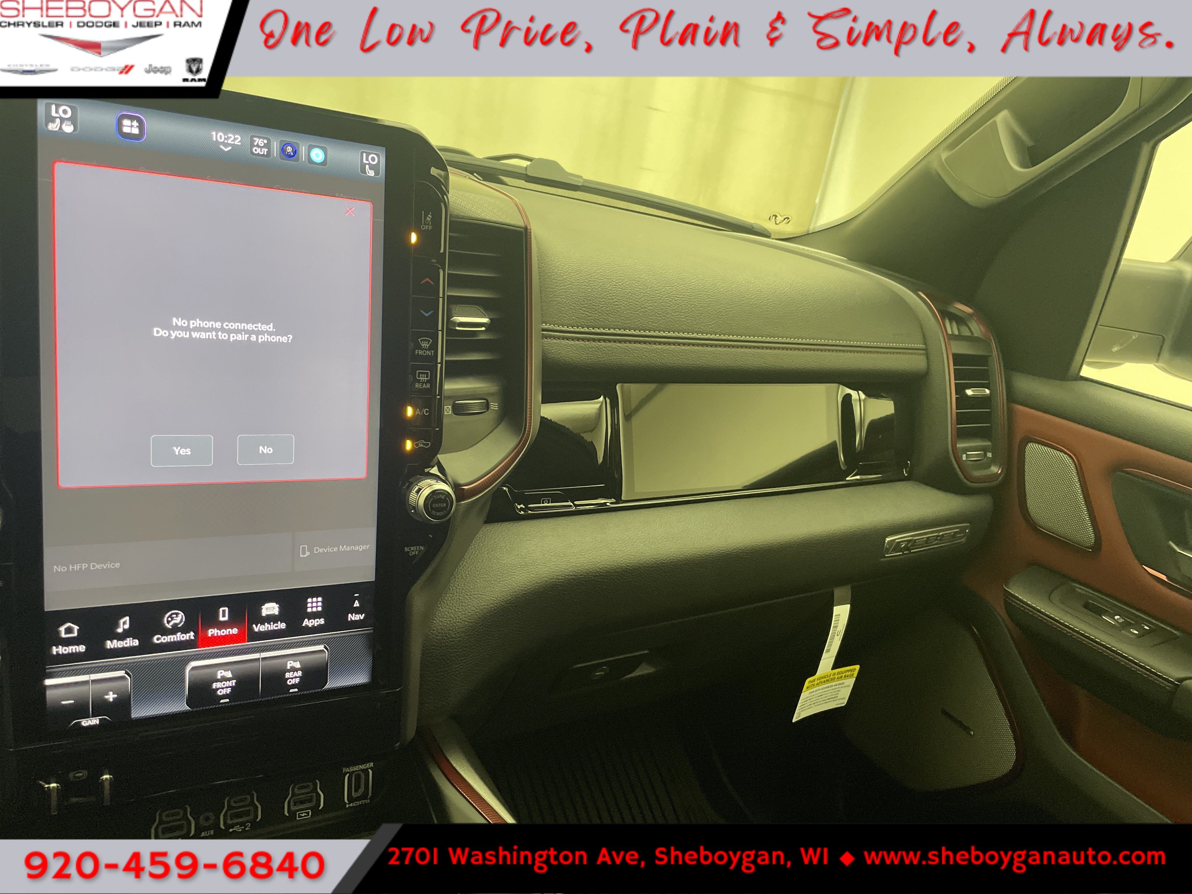 2026 RAM Ram 1500 RAM 1500 REBEL CREW CAB 4X4 5'7' BOX