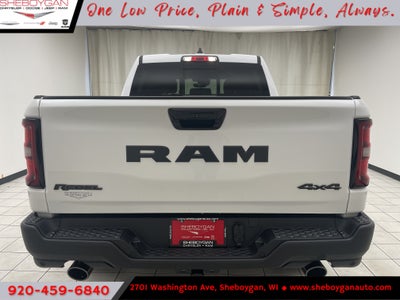 2026 RAM Ram 1500 RAM 1500 REBEL CREW CAB 4X4 5'7' BOX