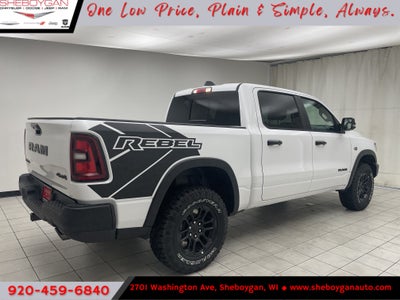2026 RAM Ram 1500 RAM 1500 REBEL CREW CAB 4X4 5'7' BOX