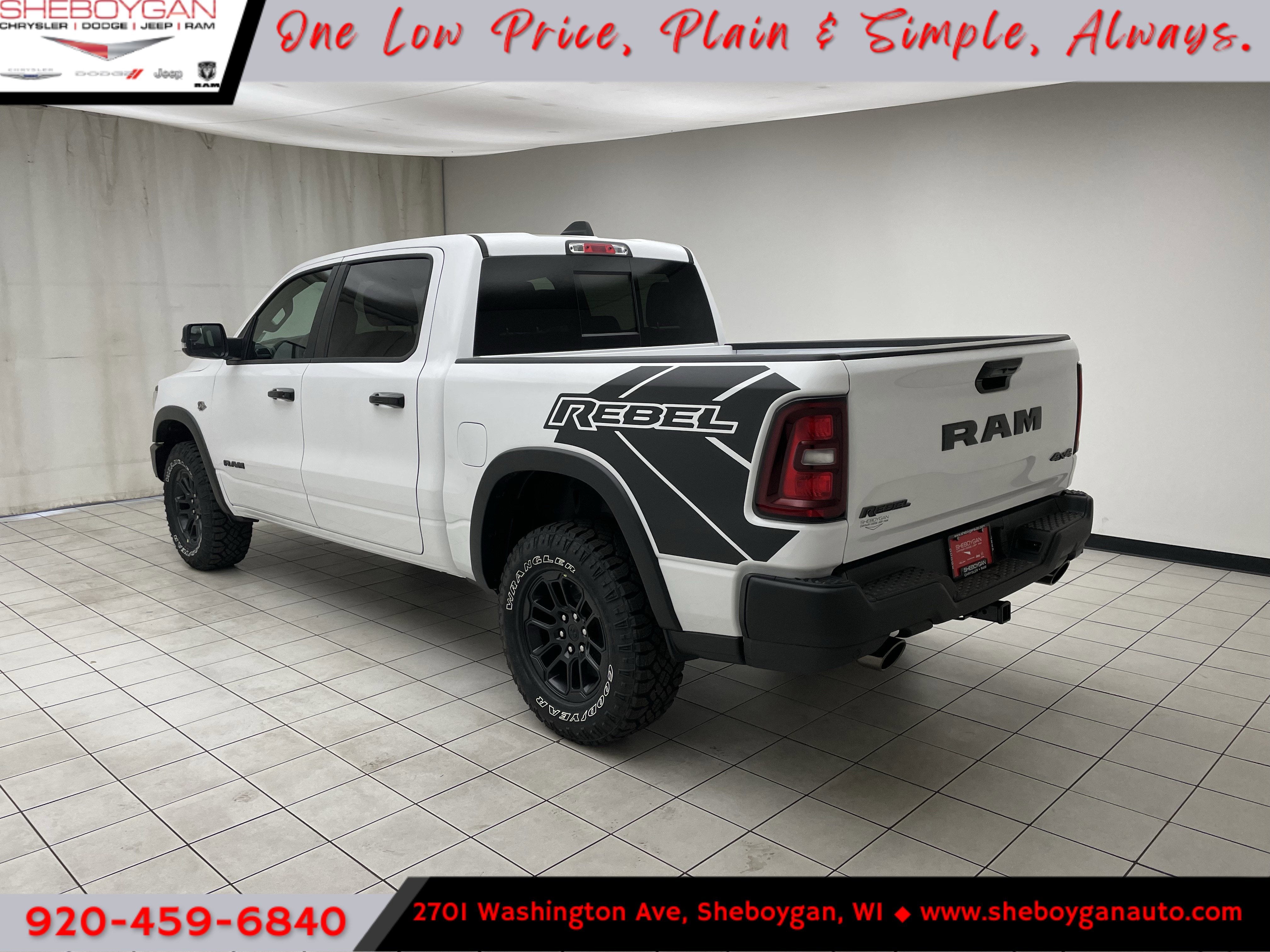 2026 RAM Ram 1500 RAM 1500 REBEL CREW CAB 4X4 5'7' BOX