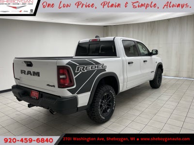2026 RAM Ram 1500 RAM 1500 REBEL CREW CAB 4X4 5'7' BOX